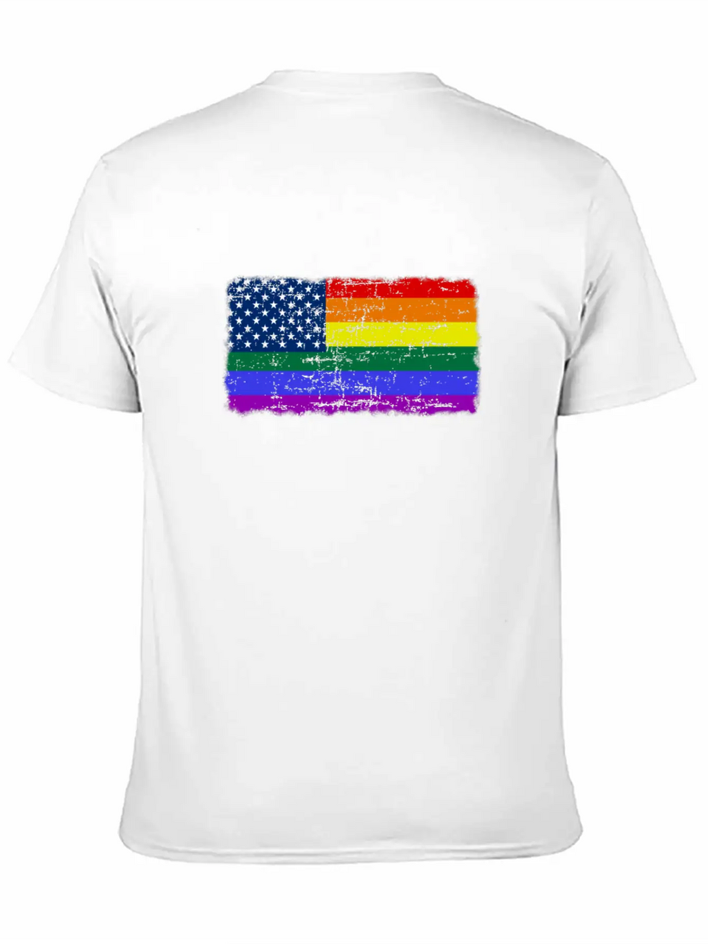 Happy Pride Month Gay Pride LGBTQI+ Rainbow Flag Unisex Casual T-Shirt – Clean Design For Daily Comfort