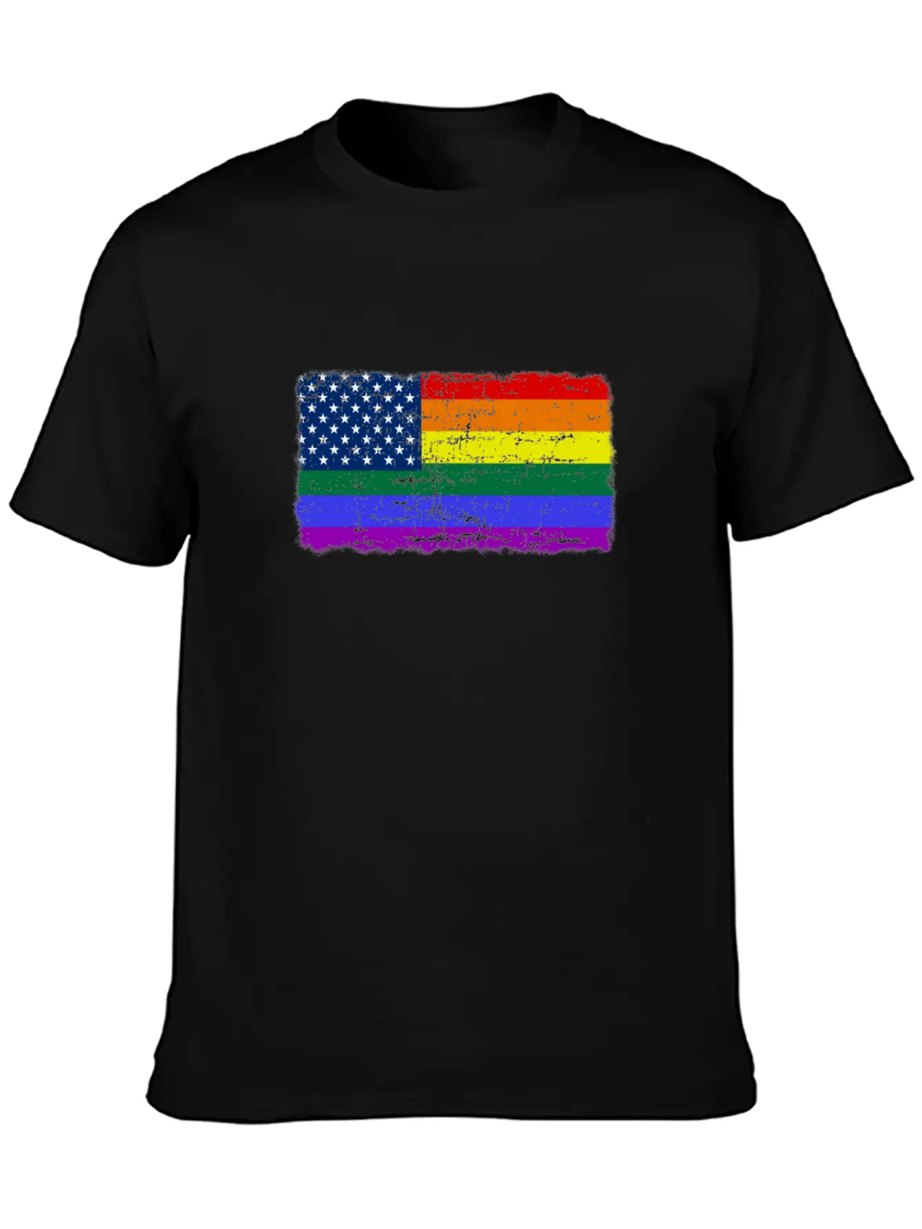 Happy Pride Month Gay Pride LGBTQI+ Rainbow Flag Unisex Casual T-Shirt – Clean Design For Daily Comfort