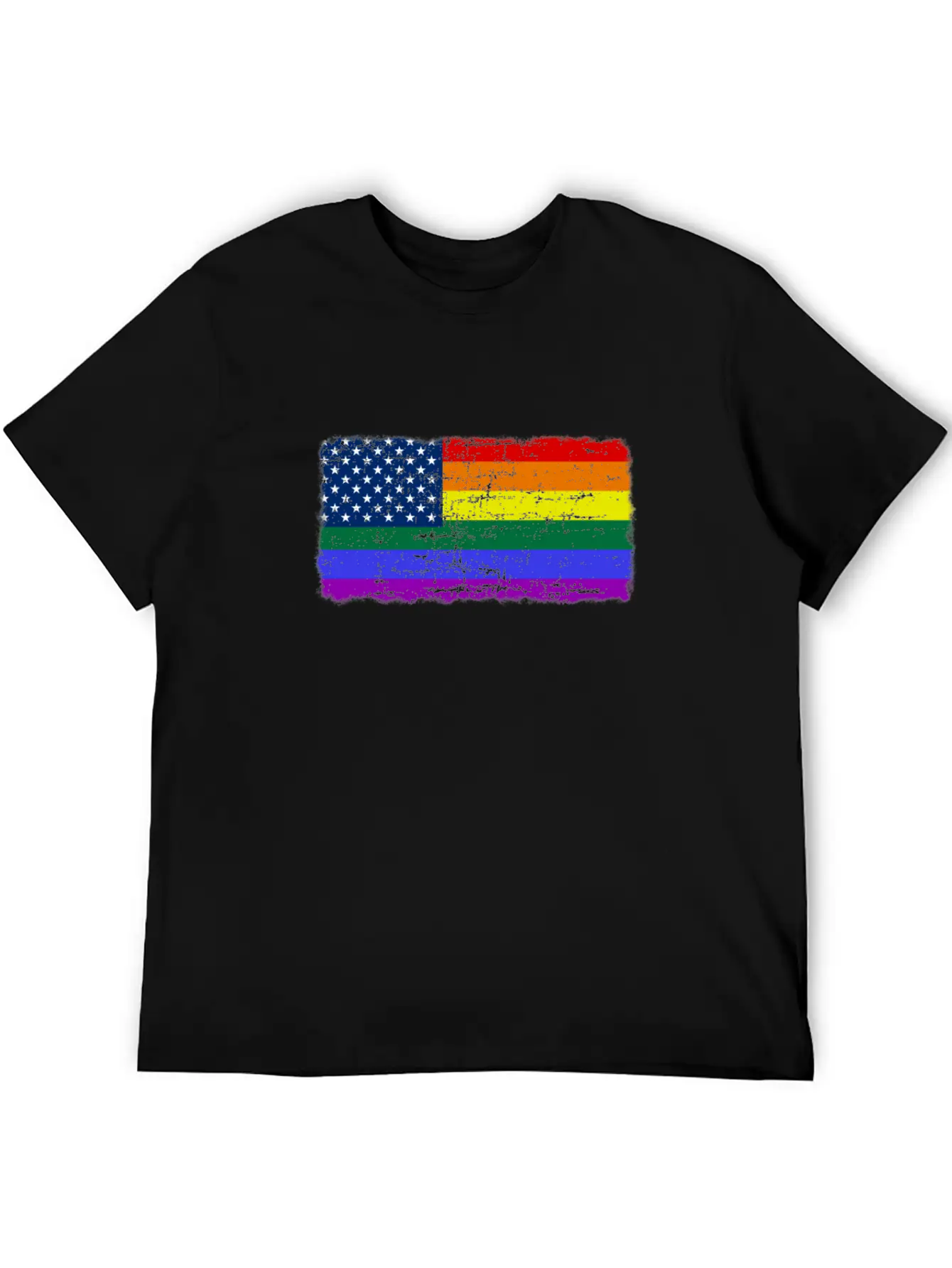 Happy Pride Month Gay Pride LGBTQI+ Rainbow Flag Unisex Casual T-Shirt – Clean Design For Daily Comfort