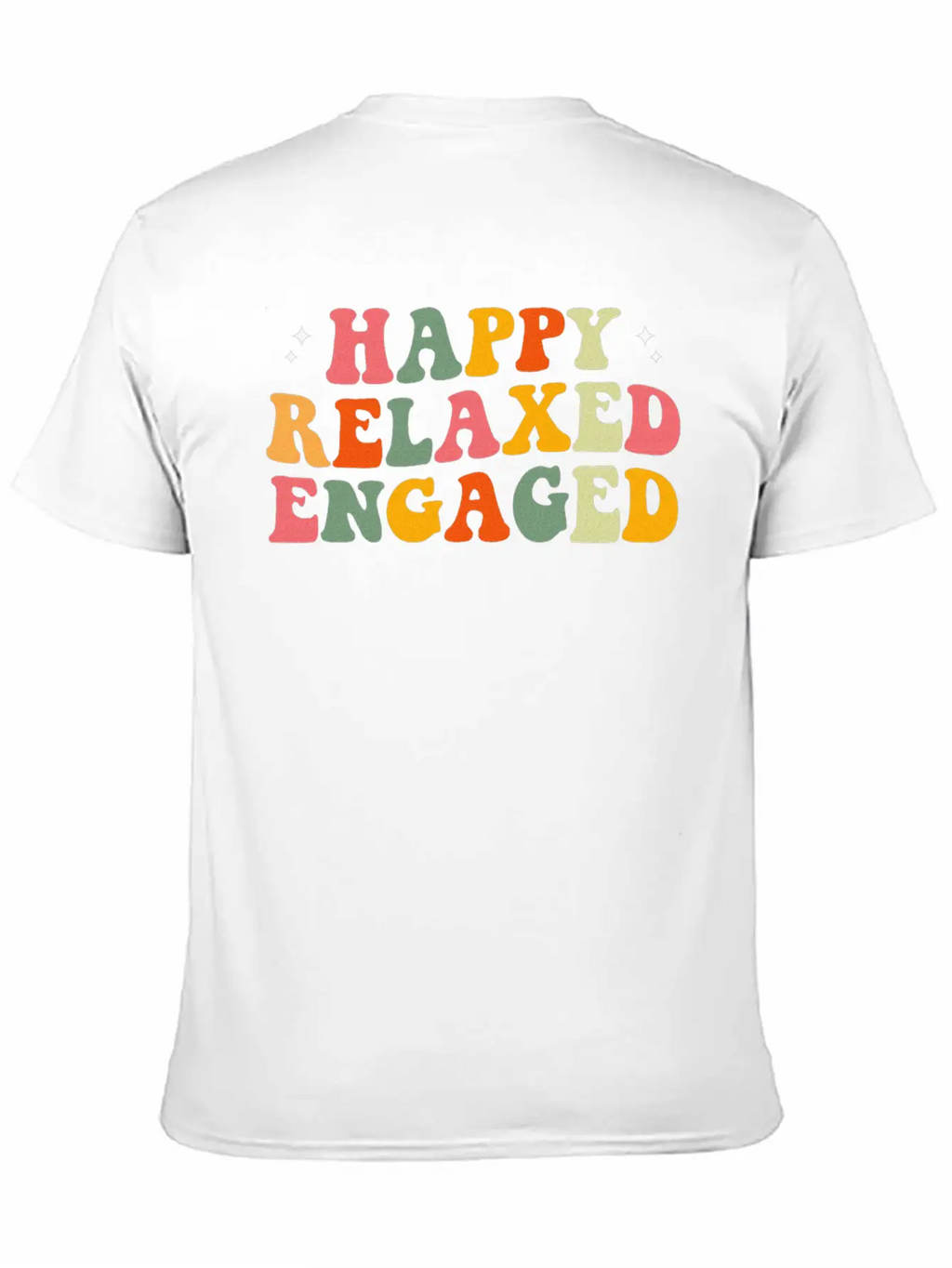 Happy Relaxed Engaged ABA Behavior Analyst Special Casual Graphic T-Shirt – Simple And Comfortable Daily Wear