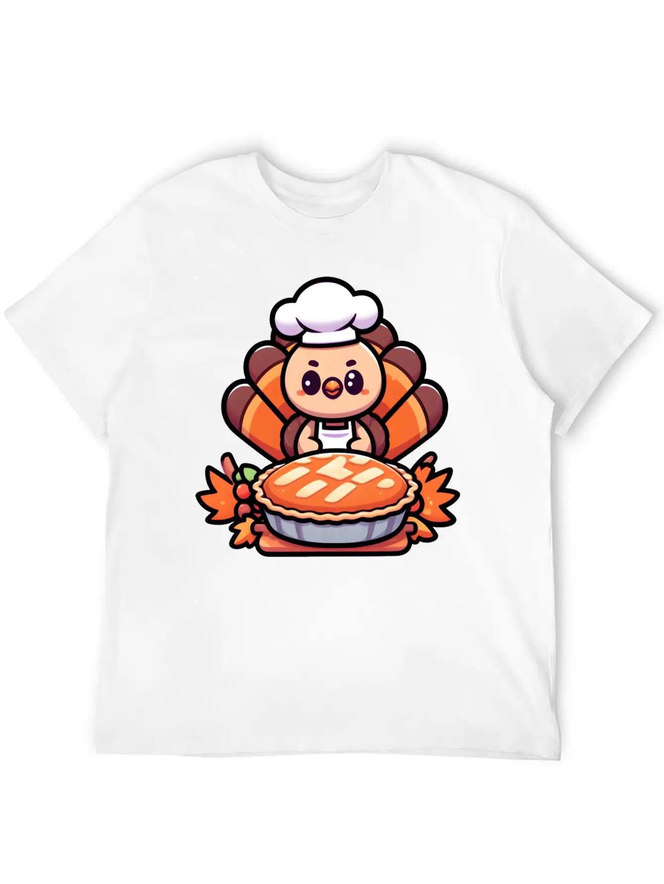 HAPPY THANKSGIVING TURKEY DAY Gratitude Essential Cotton Tee For Daily Outfits – Unisex Style