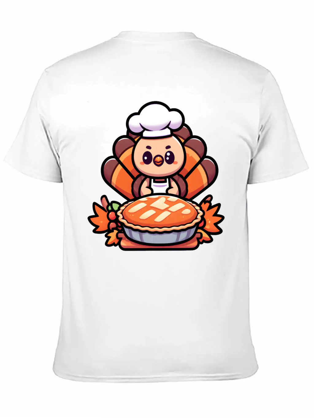 HAPPY THANKSGIVING TURKEY DAY Gratitude Essential Cotton Tee For Daily Outfits – Unisex Style
