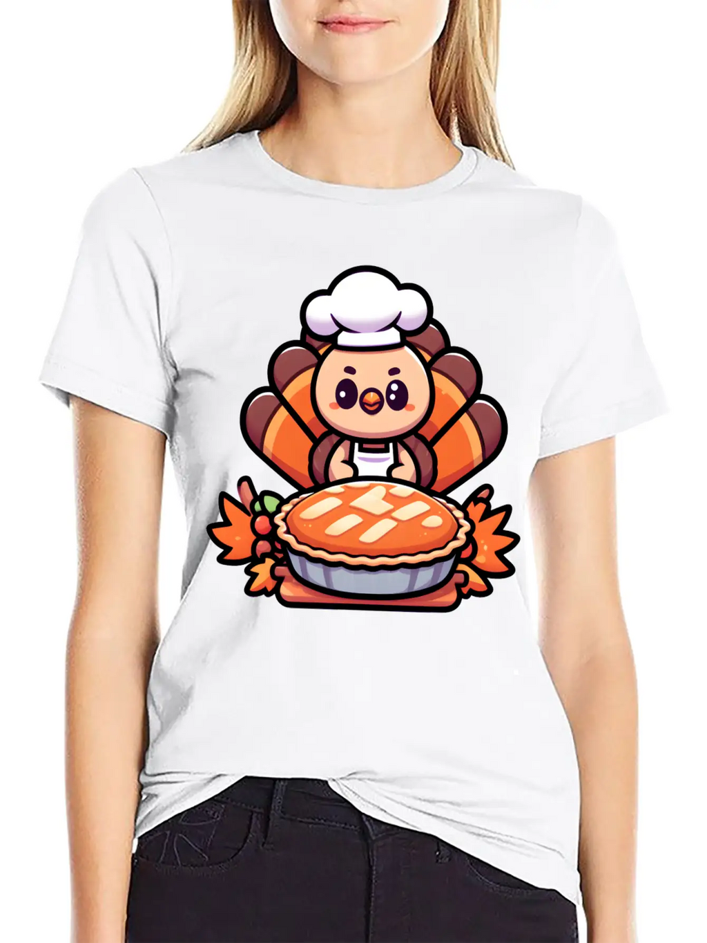 HAPPY THANKSGIVING TURKEY DAY Gratitude Essential Cotton Tee For Daily Outfits – Unisex Style