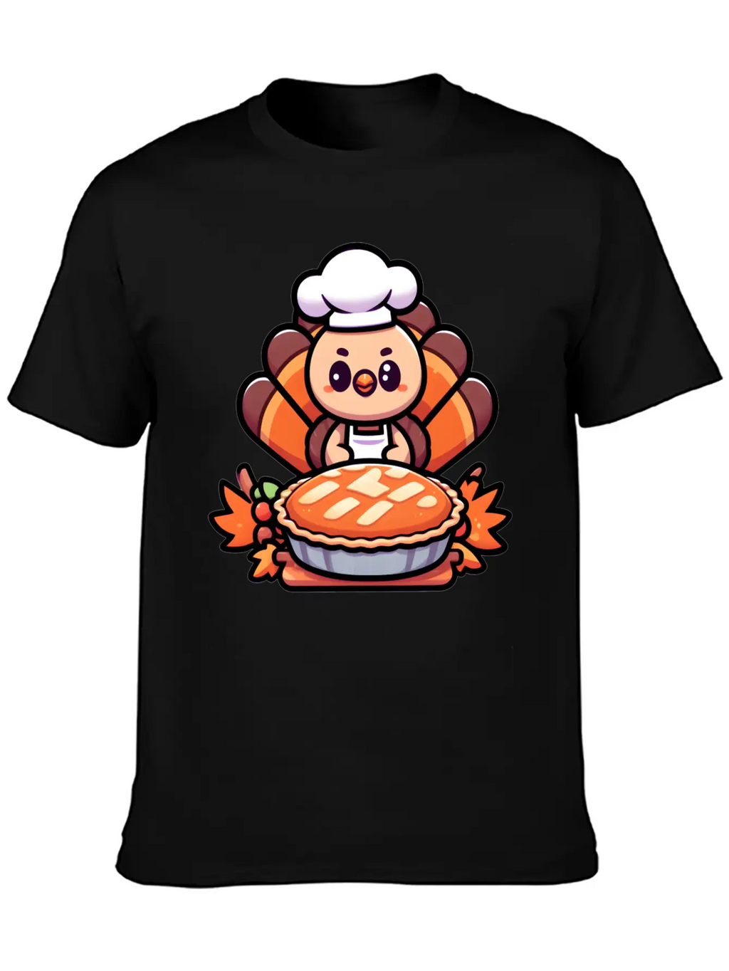 HAPPY THANKSGIVING TURKEY DAY Gratitude Essential Cotton Tee For Daily Outfits – Unisex Style
