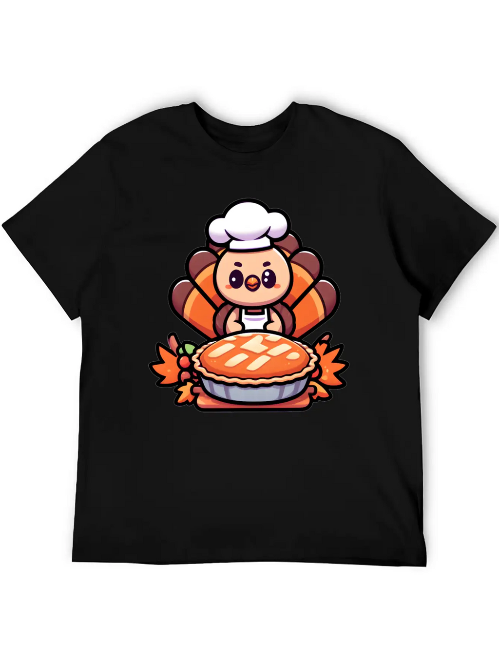 HAPPY THANKSGIVING TURKEY DAY Gratitude Essential Cotton Tee For Daily Outfits – Unisex Style