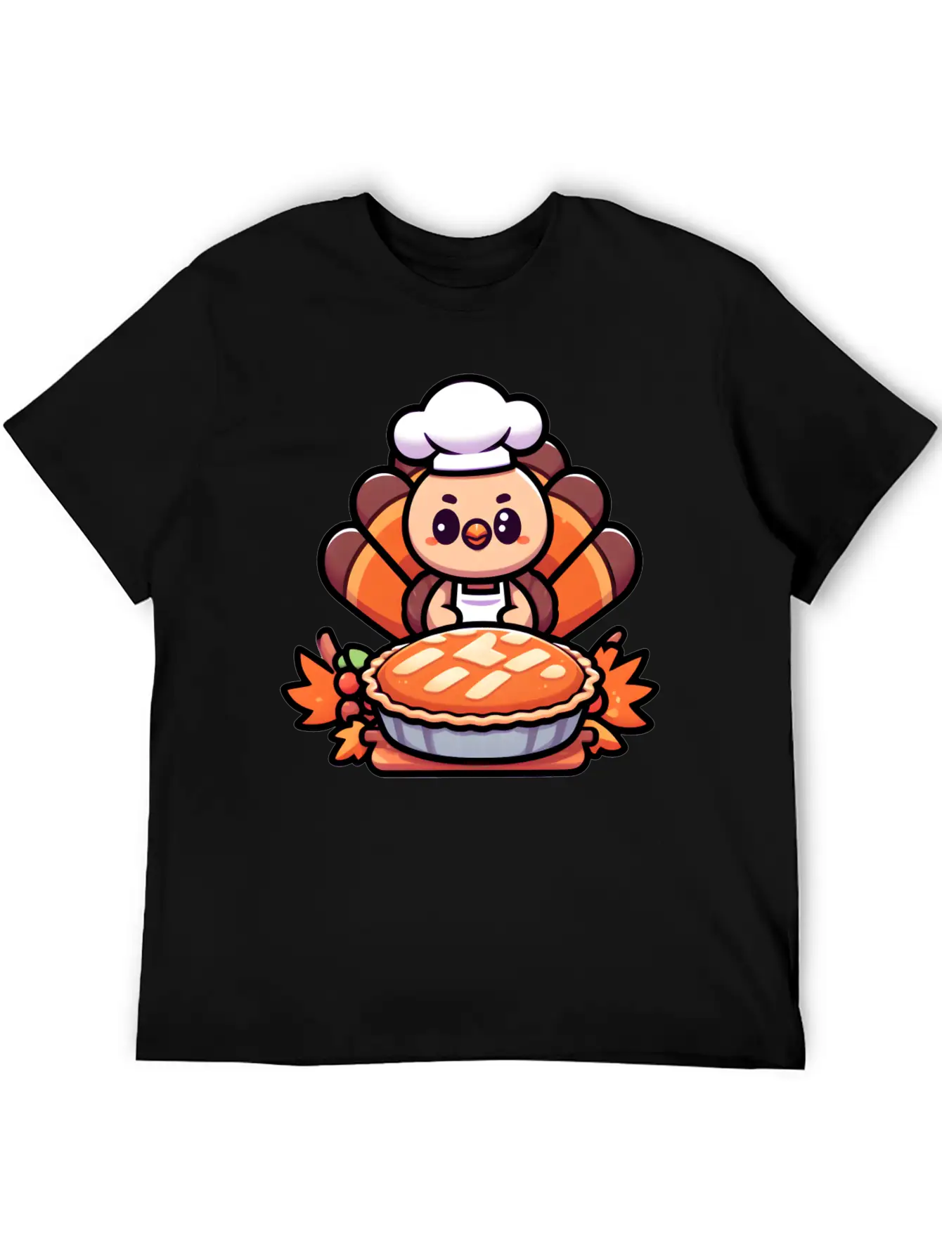 HAPPY THANKSGIVING TURKEY DAY Gratitude Essential Cotton Tee For Daily Outfits – Unisex Style