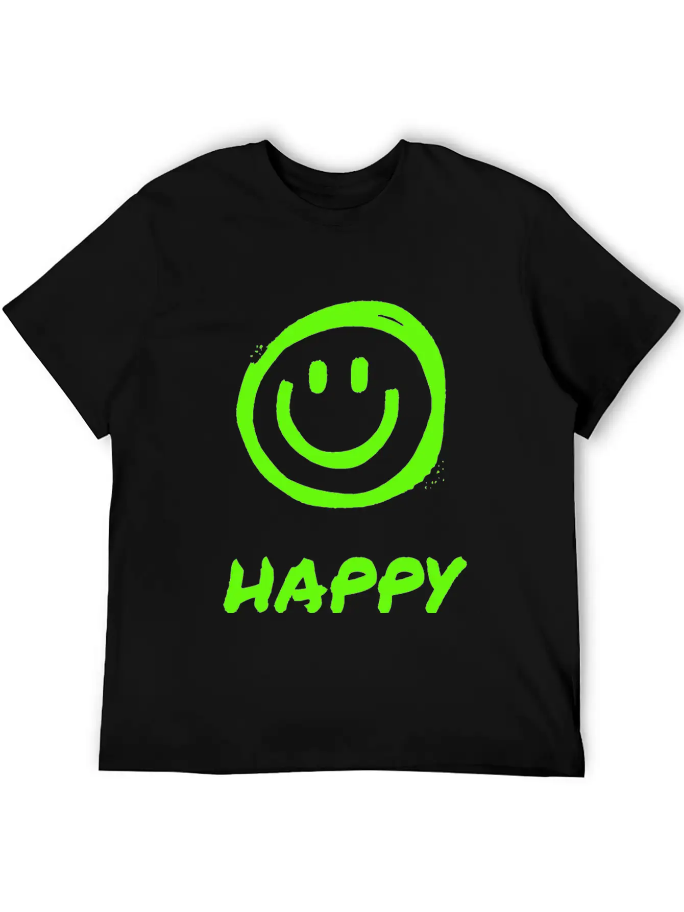 HAPPY Unisex Casual T-Shirt – Clean Design For Daily Comfort