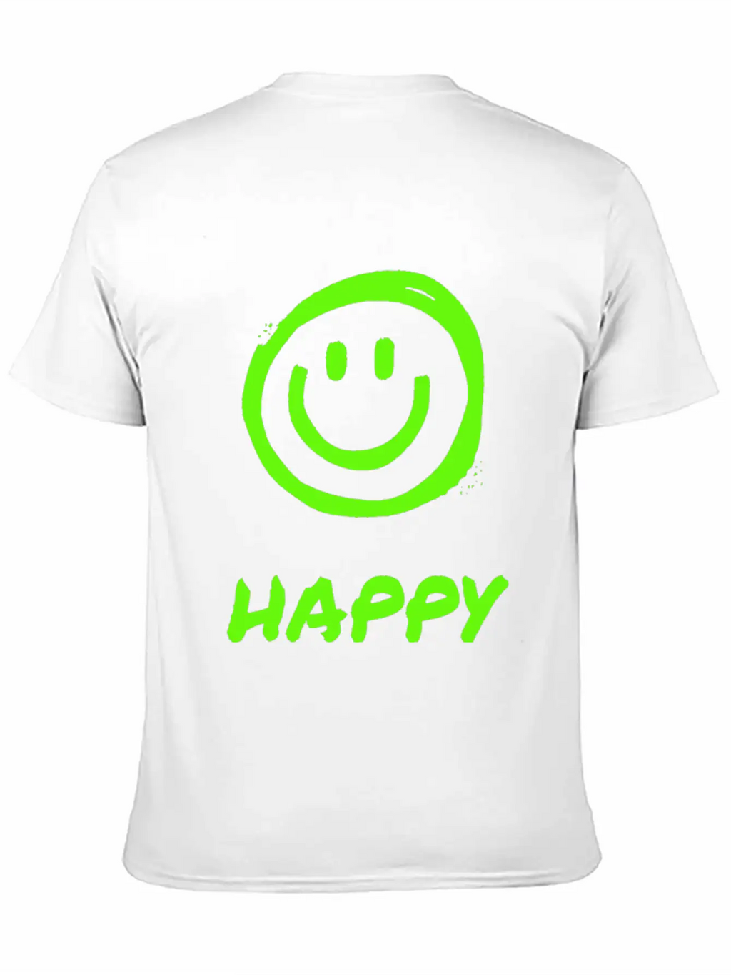 HAPPY Unisex Casual T-Shirt – Clean Design For Daily Comfort