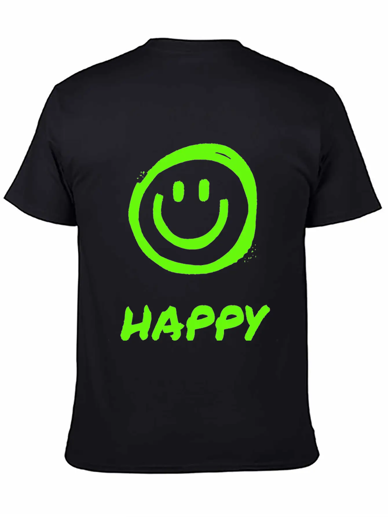 HAPPY Unisex Casual T-Shirt – Clean Design For Daily Comfort