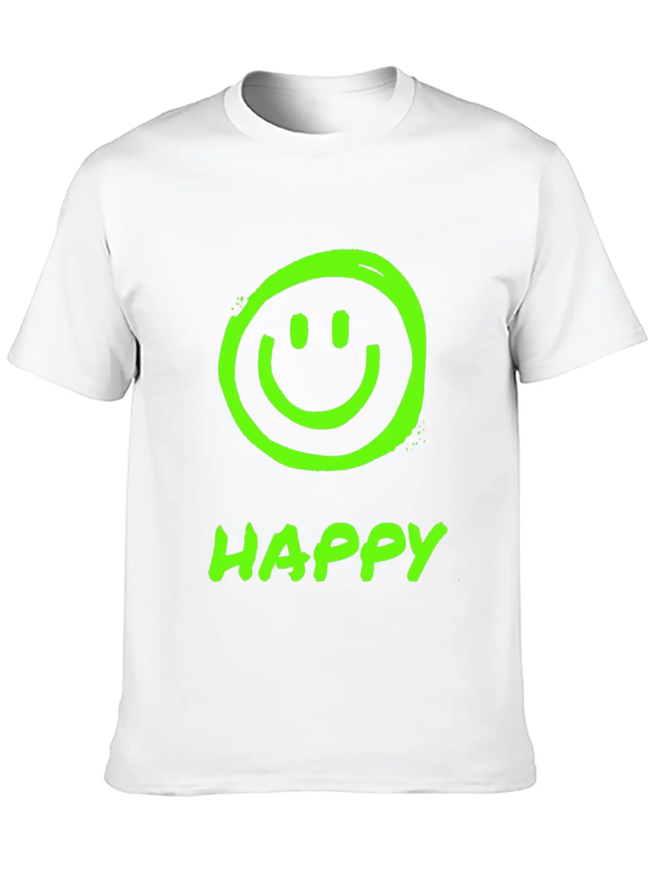 HAPPY Unisex Casual T-Shirt – Clean Design For Daily Comfort