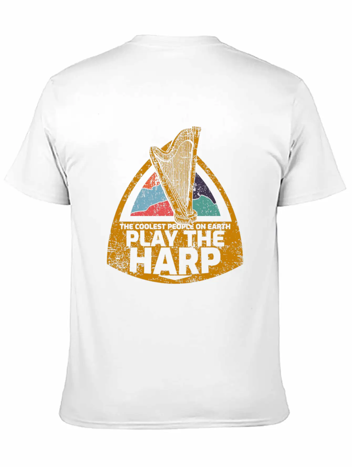 Harp Unisex Casual T-Shirt – Clean Design For Daily Comfort