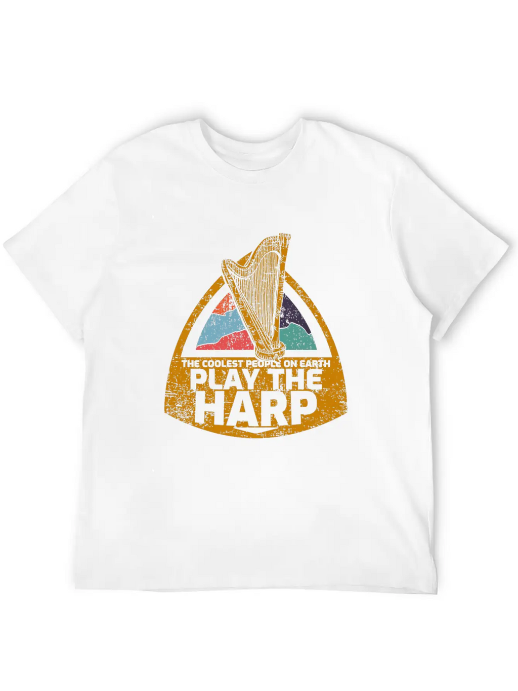 Harp Unisex Casual T-Shirt – Clean Design For Daily Comfort