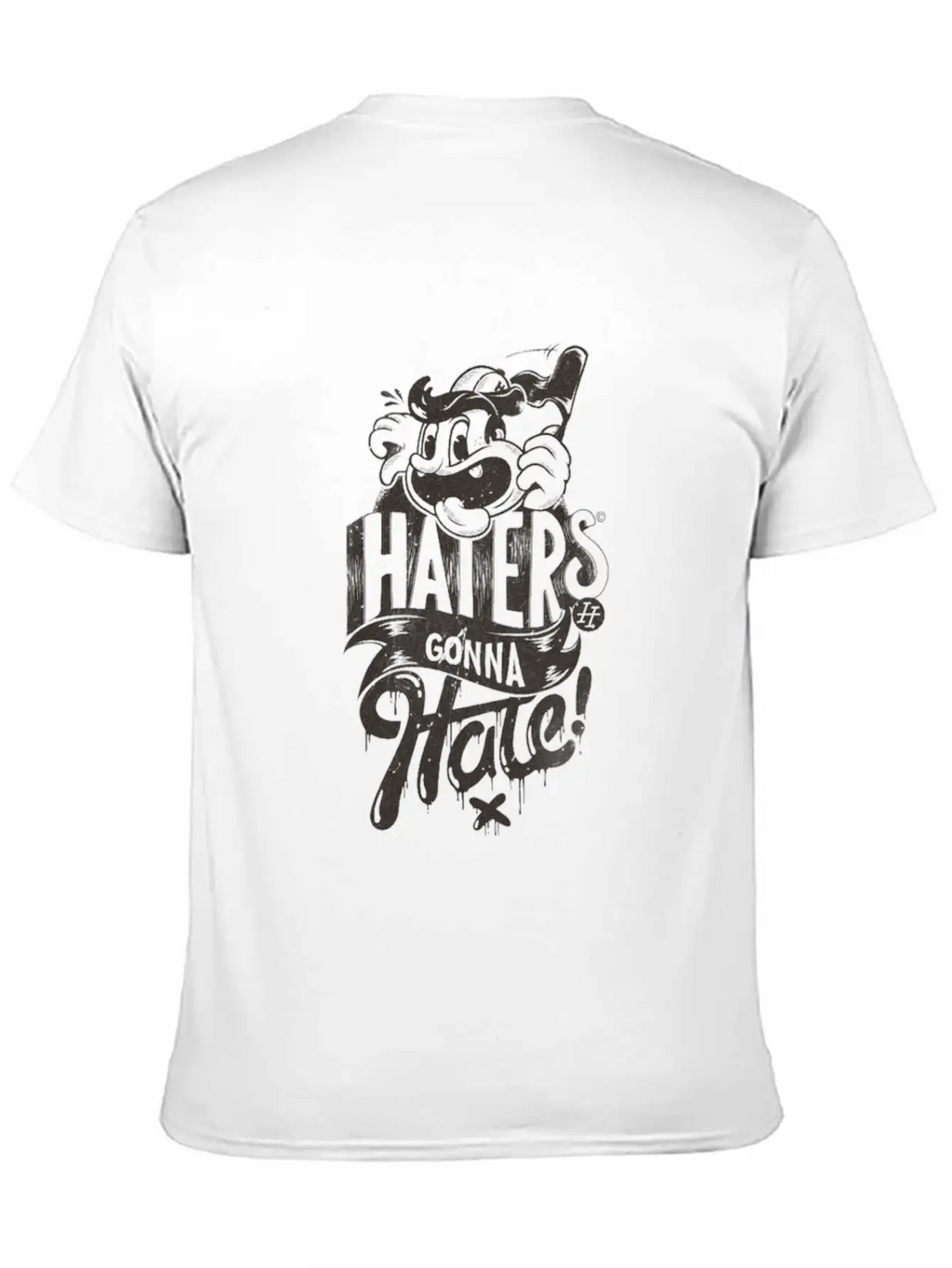 HATERS GONNA HATE Unisex Casual T-Shirt – Clean Design For Daily Comfort