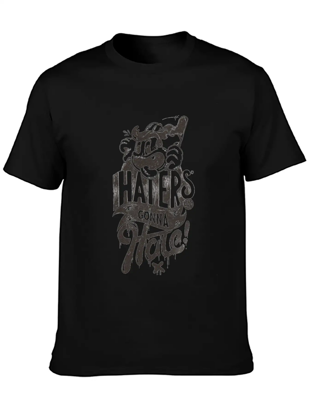 HATERS GONNA HATE Unisex Casual T-Shirt – Clean Design For Daily Comfort