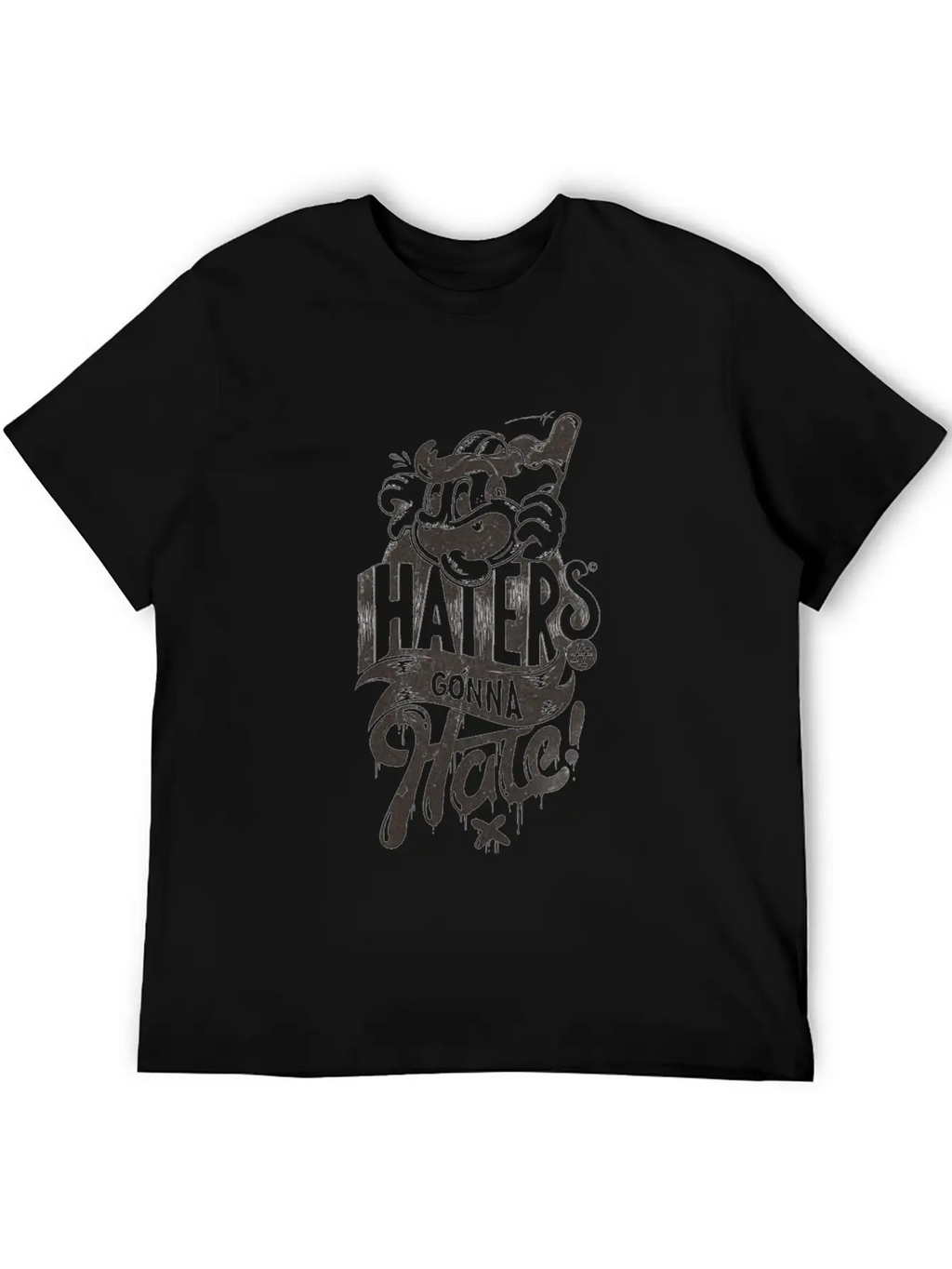 HATERS GONNA HATE Unisex Casual T-Shirt – Clean Design For Daily Comfort
