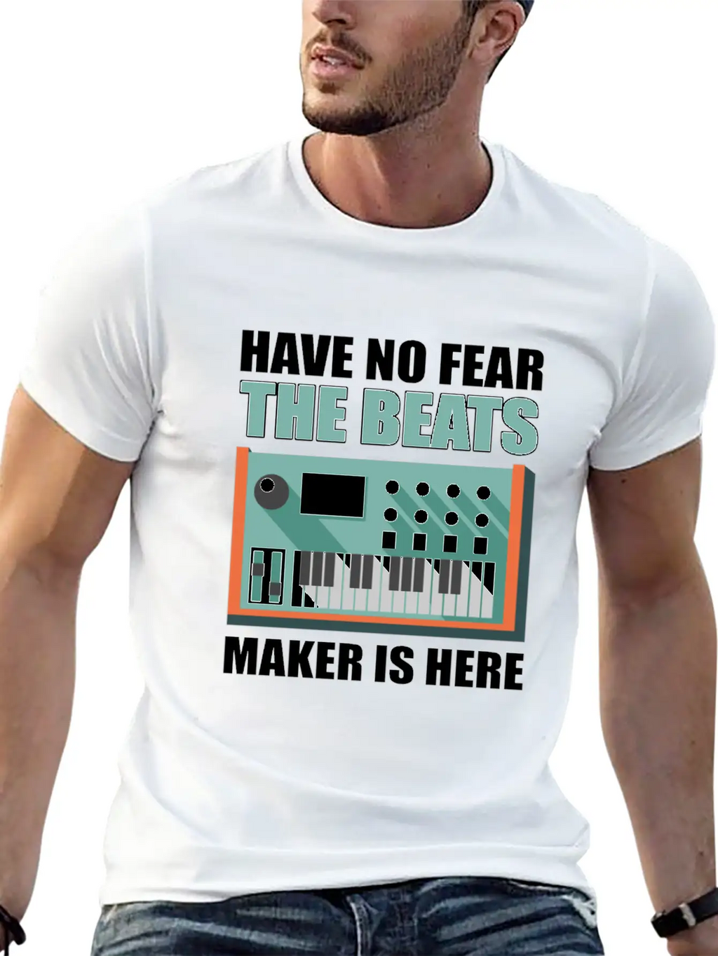 Have No Fear The Beats Maker Is Here Music Classic Fit Graphic Tee For Daily Comfort – Unisex Cotton Shirt