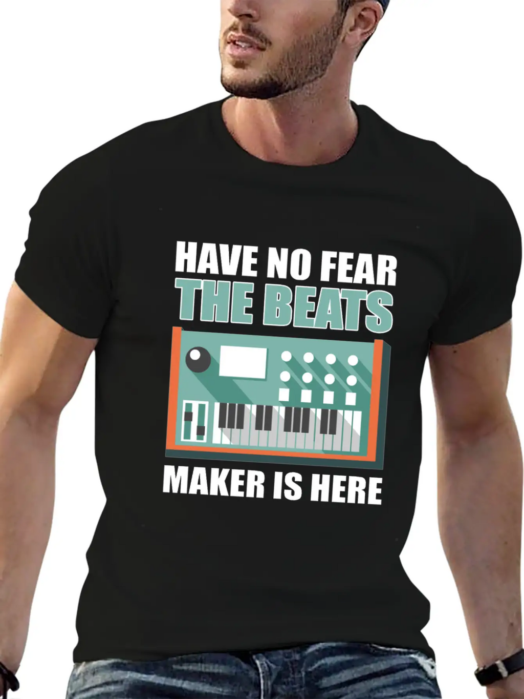 Have No Fear The Beats Maker Is Here Music Classic Fit Graphic Tee For Daily Comfort – Unisex Cotton Shirt