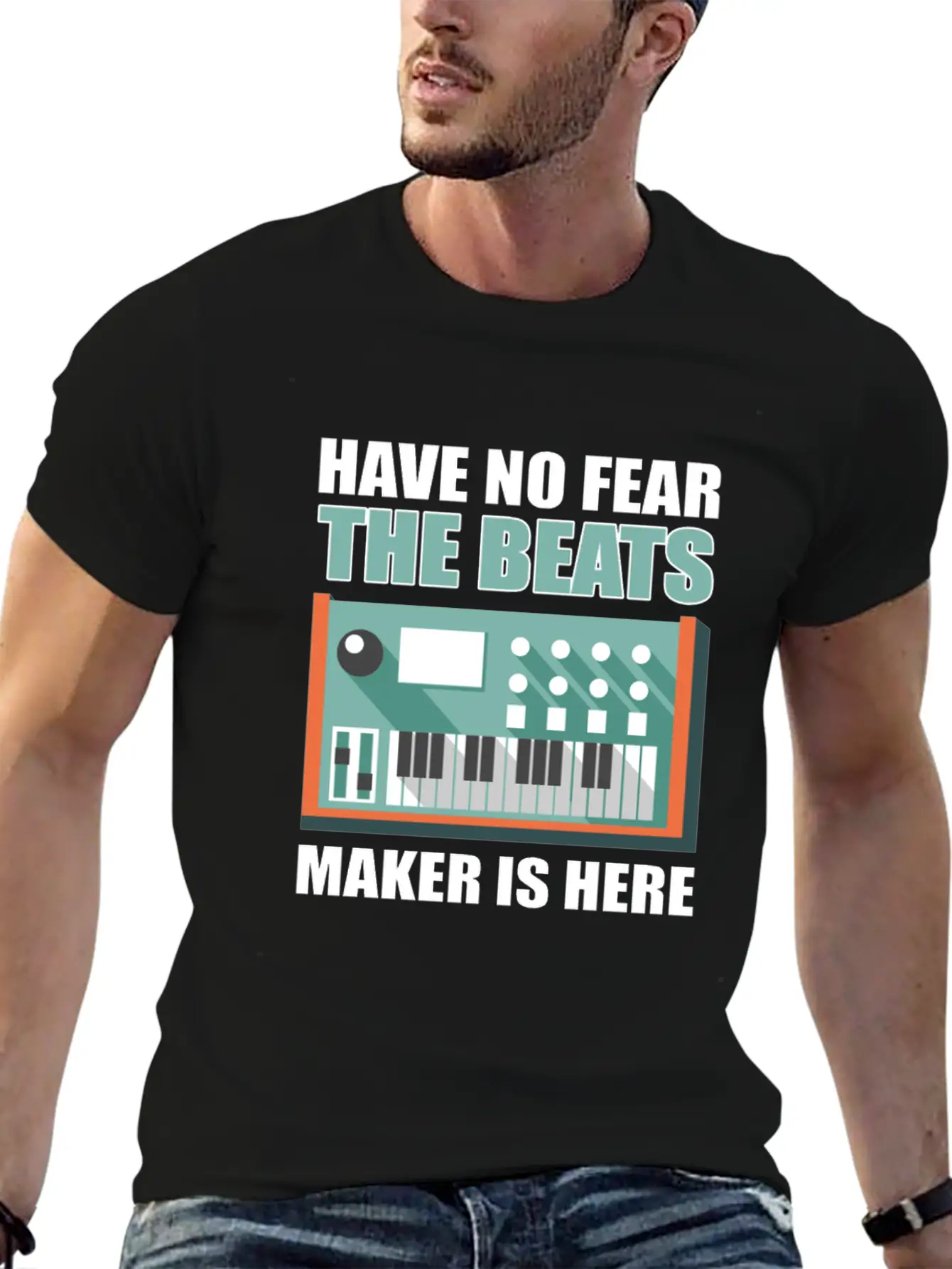 Have No Fear The Beats Maker Is Here Music Classic Fit Graphic Tee For Daily Comfort – Unisex Cotton Shirt