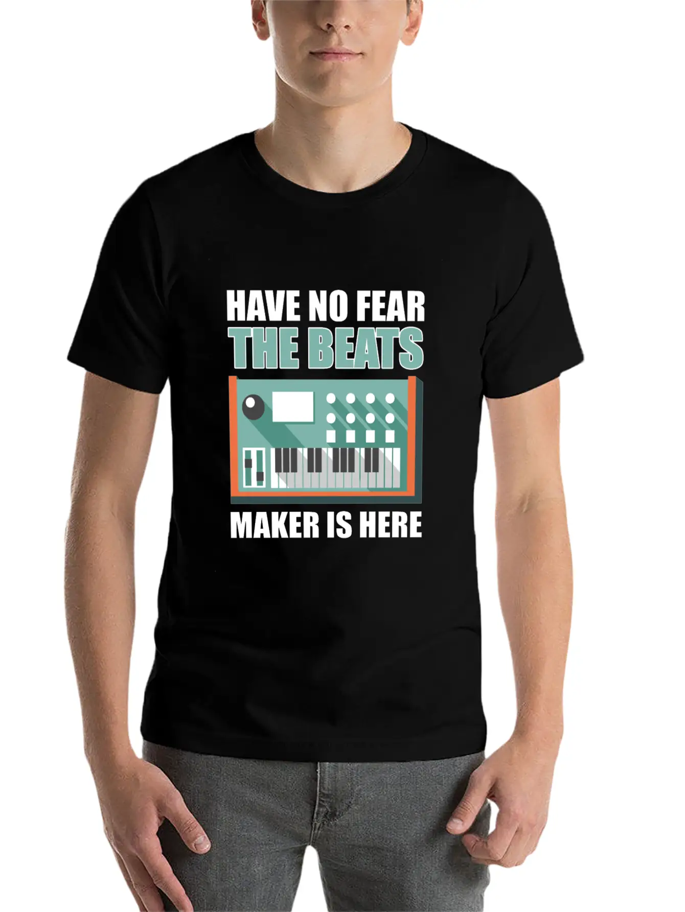 Have No Fear The Beats Maker Is Here Music Classic Fit Graphic Tee For Daily Comfort – Unisex Cotton Shirt