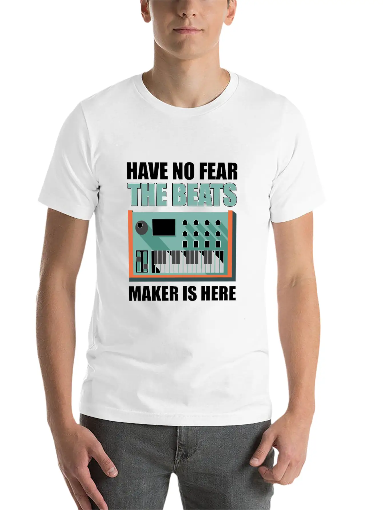 Have No Fear The Beats Maker Is Here Music Classic Fit Graphic Tee For Daily Comfort – Unisex Cotton Shirt