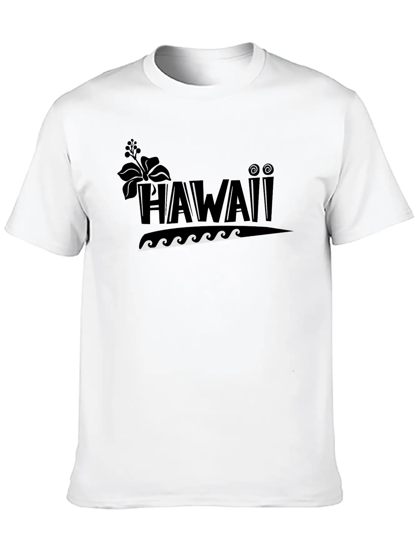Hawaii Logo Unisex Casual T-Shirt – Clean Design For Daily Comfort