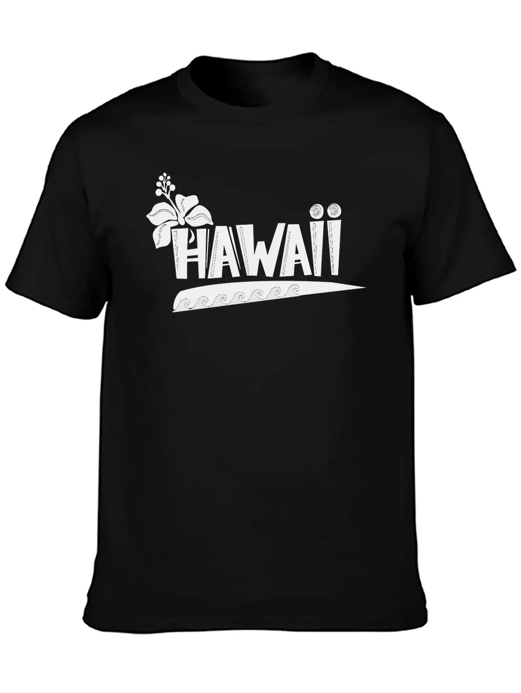 Hawaii Logo Unisex Casual T-Shirt – Clean Design For Daily Comfort