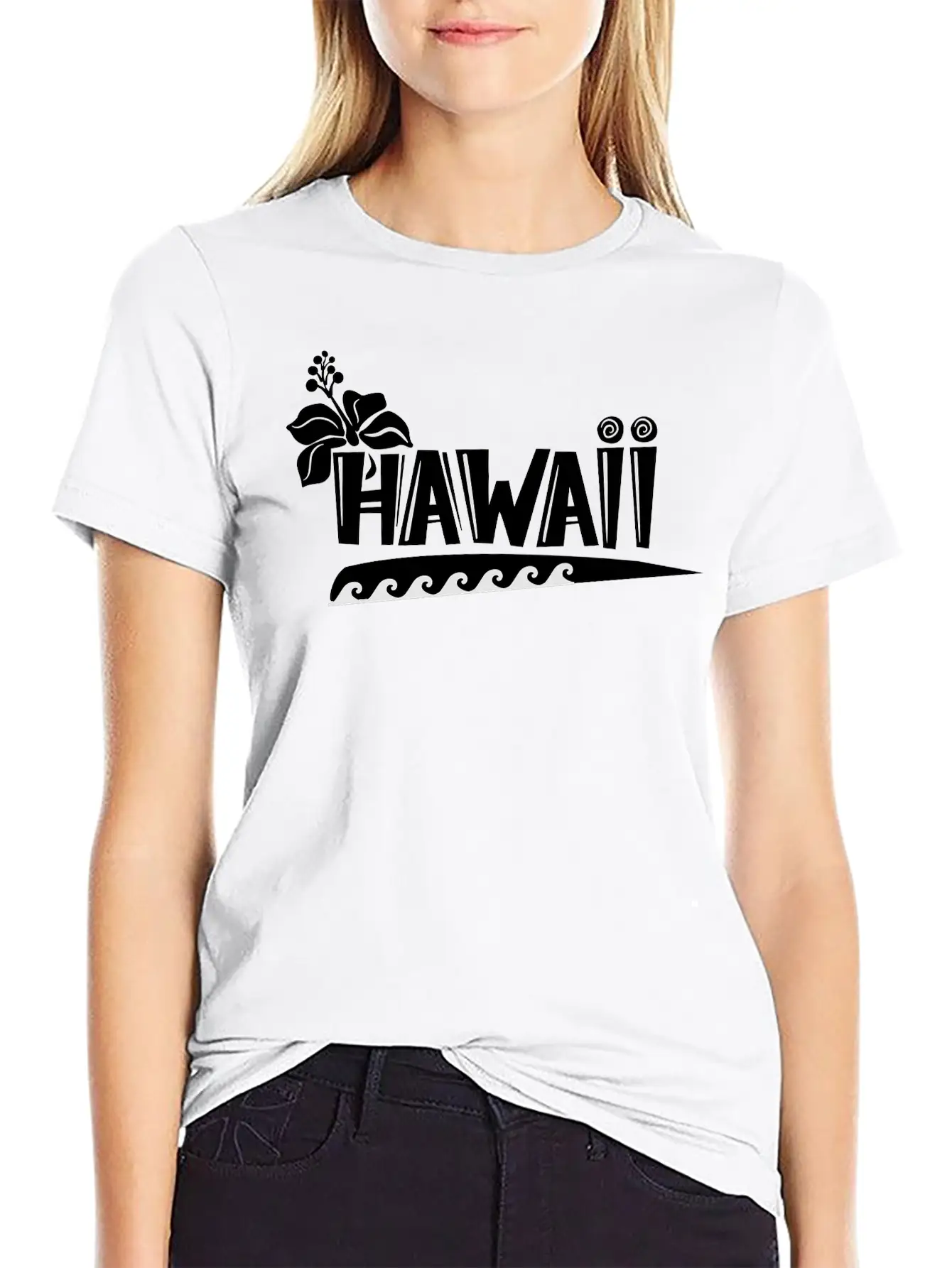 Hawaii Logo Unisex Casual T-Shirt – Clean Design For Daily Comfort