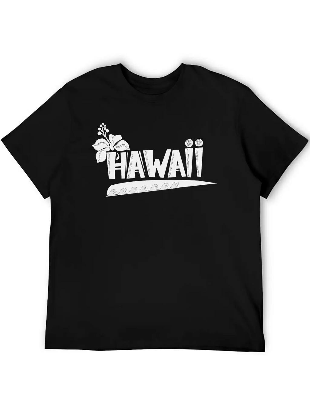 Hawaii Logo Unisex Casual T-Shirt – Clean Design For Daily Comfort
