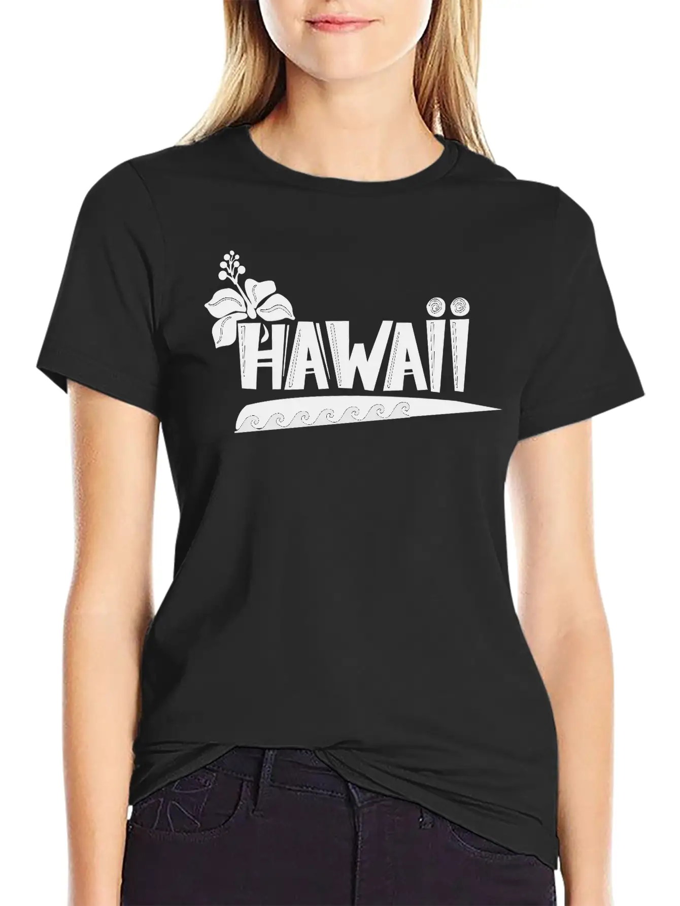 Hawaii Logo Unisex Casual T-Shirt – Clean Design For Daily Comfort