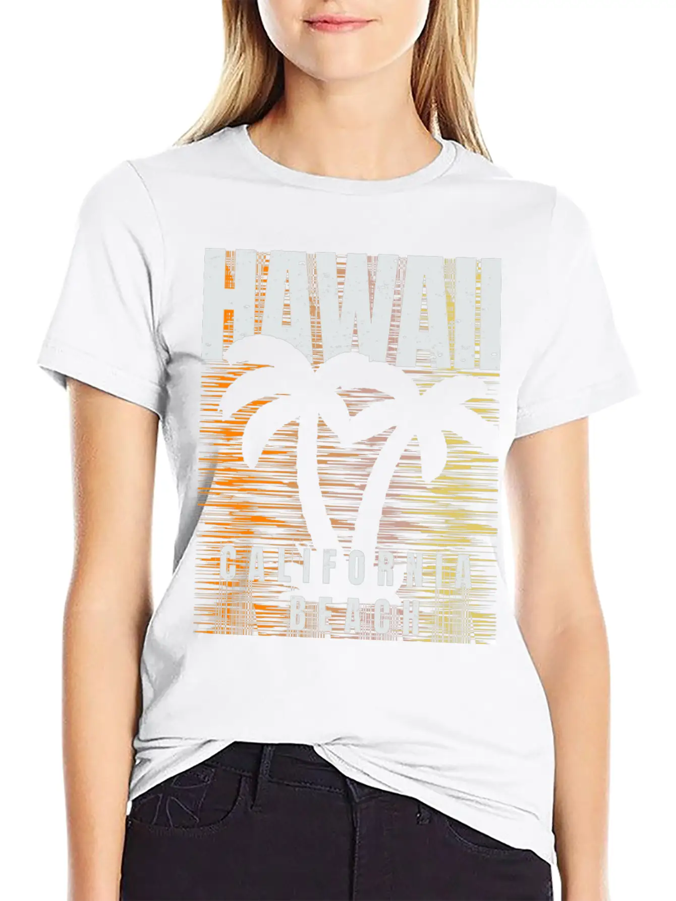Hawaii Vibes: California Beach Lover Gifts Unisex Short Sleeve Soft Cotton T-Shirt – Casual Everyday Wear