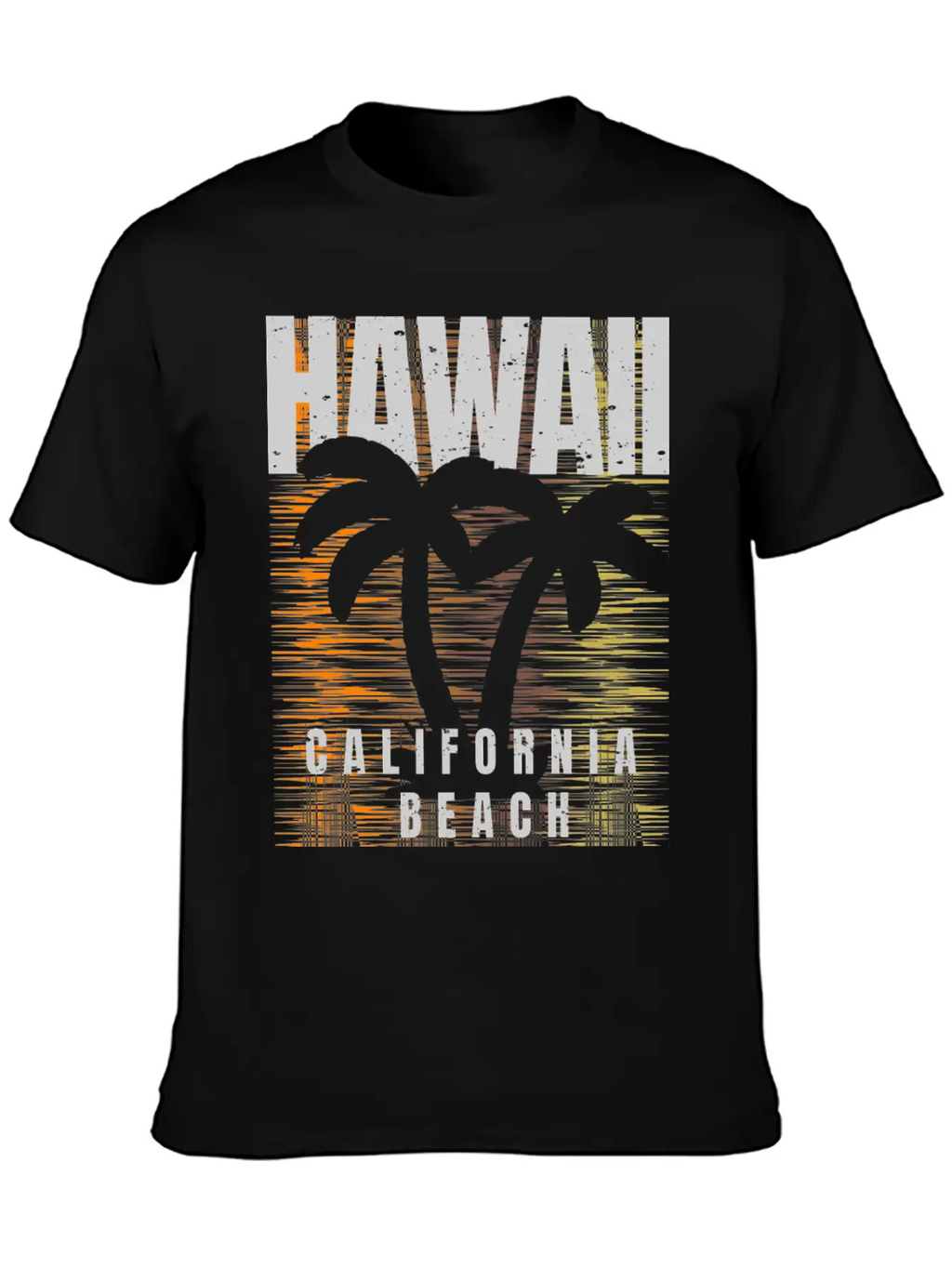 Hawaii Vibes: California Beach Lover Gifts Unisex Short Sleeve Soft Cotton T-Shirt – Casual Everyday Wear