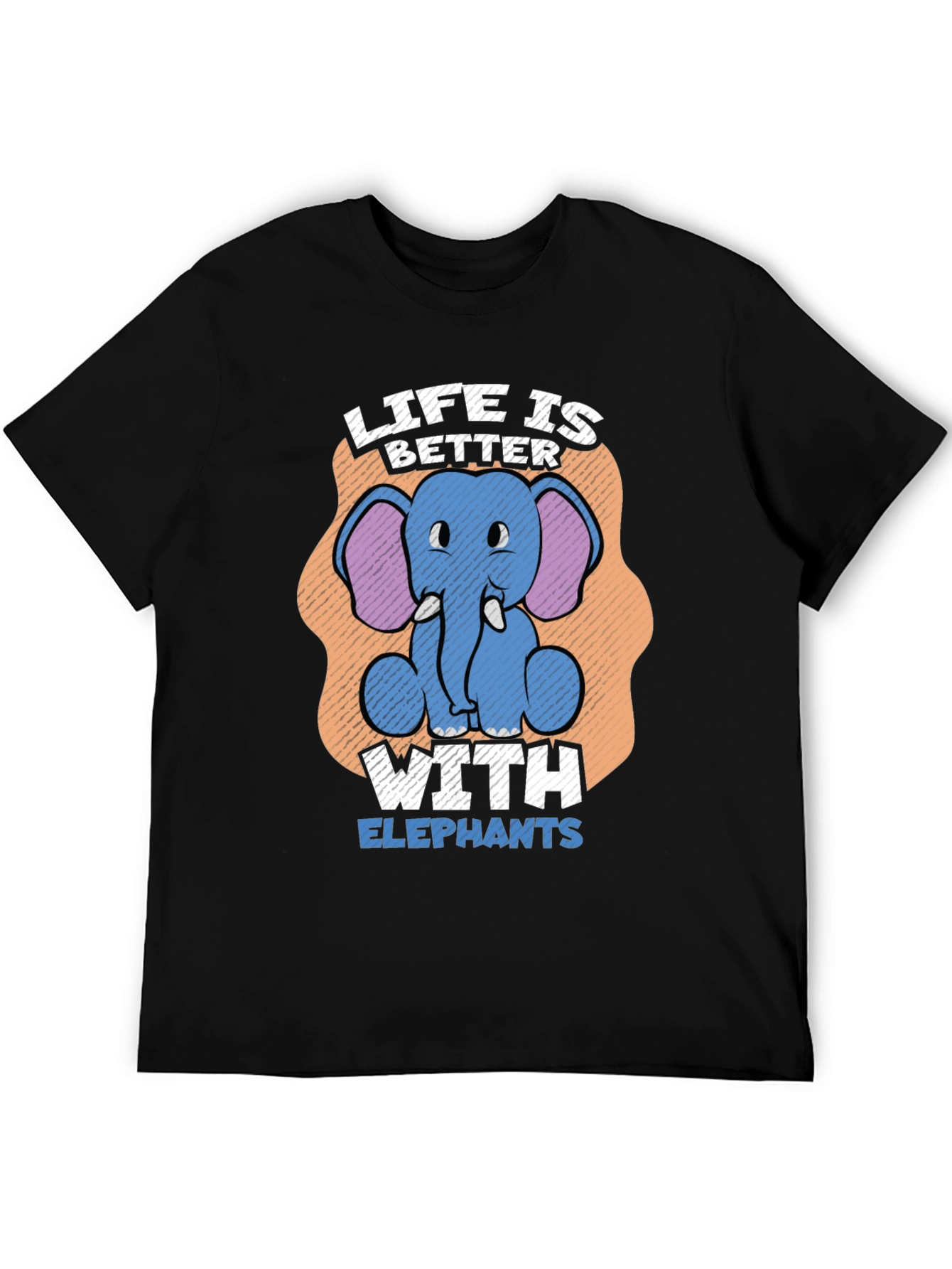 Life is Better with Elephants T-Shirt