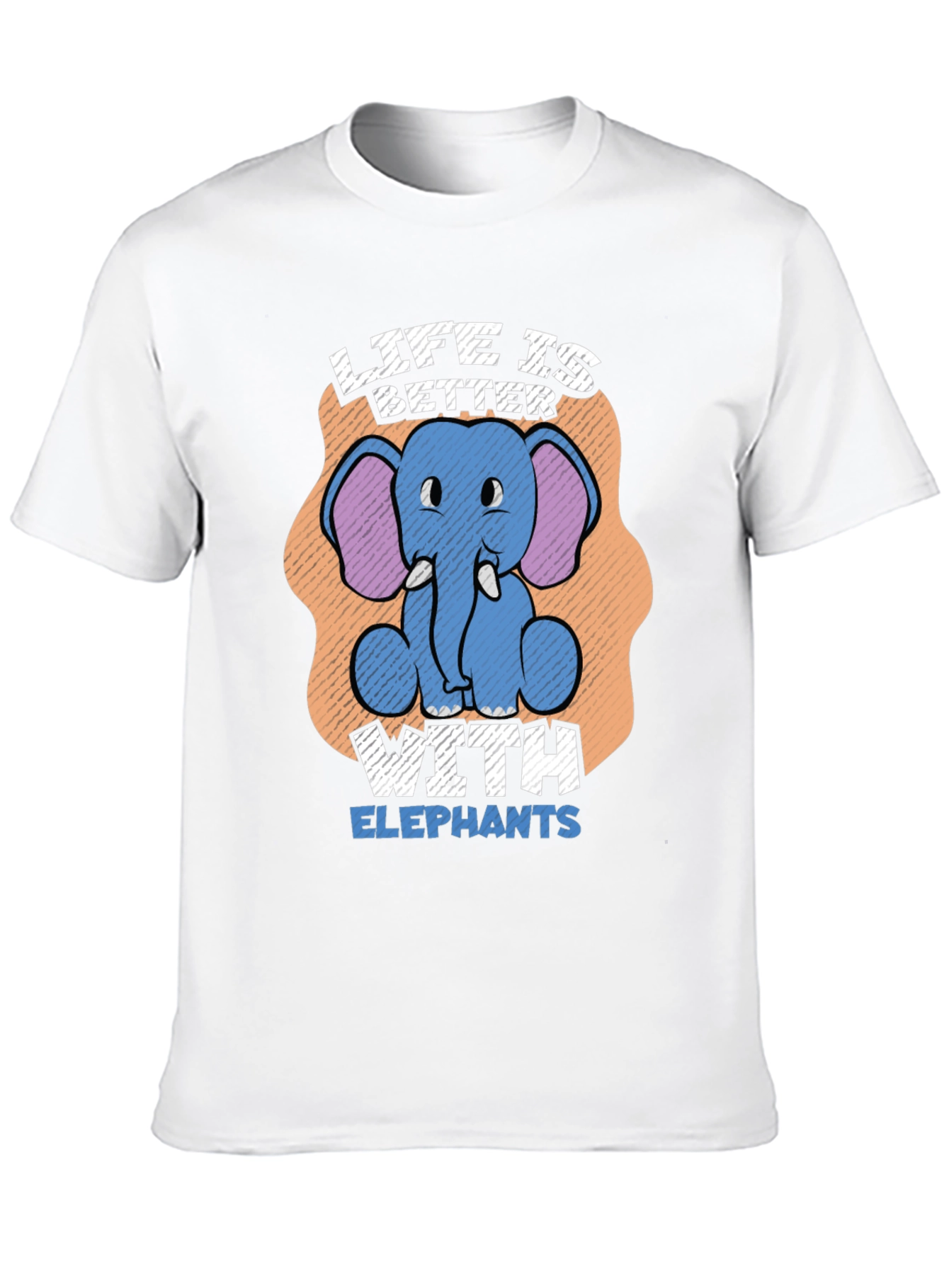 Life is Better with Elephants T-Shirt