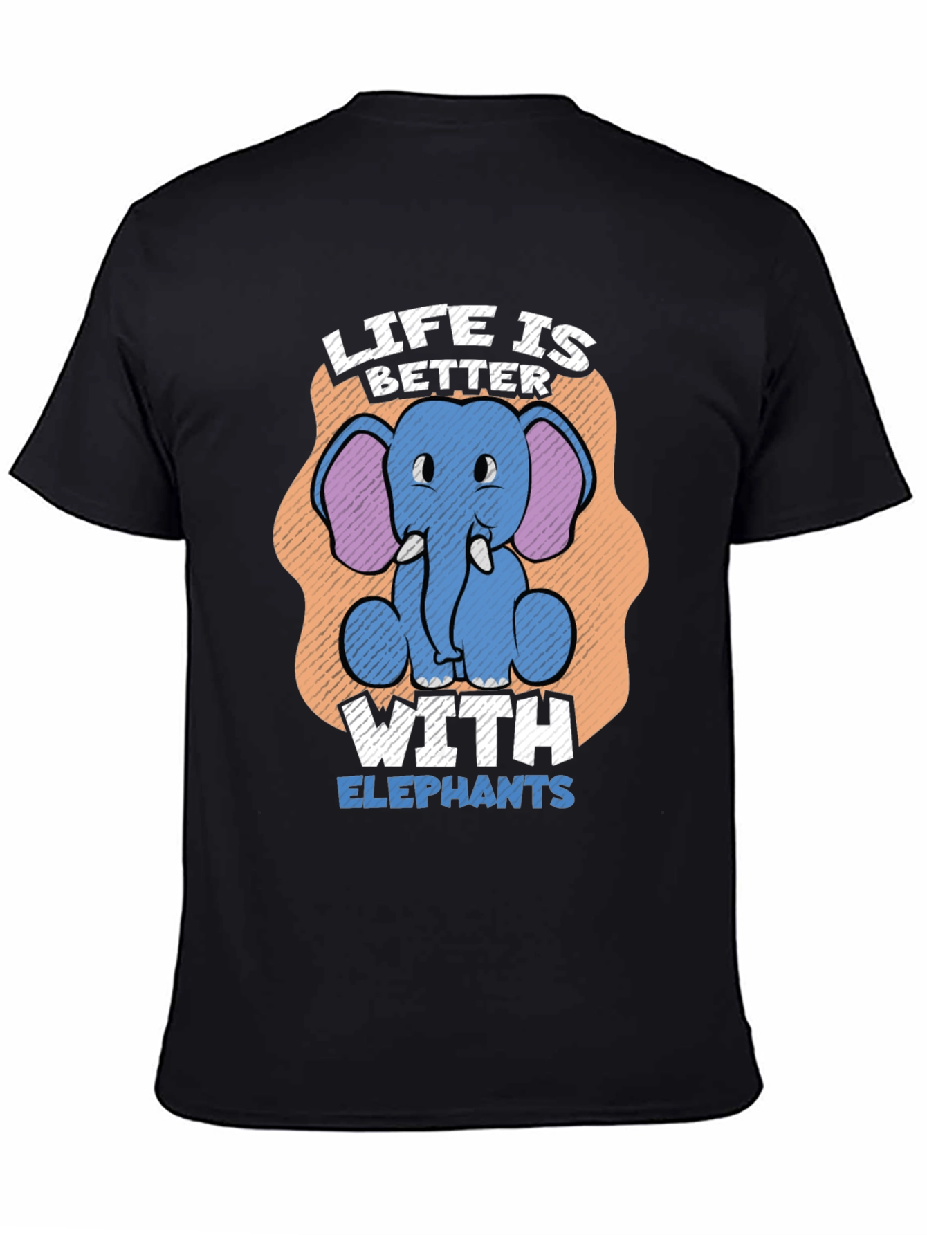 Life is Better with Elephants T-Shirt