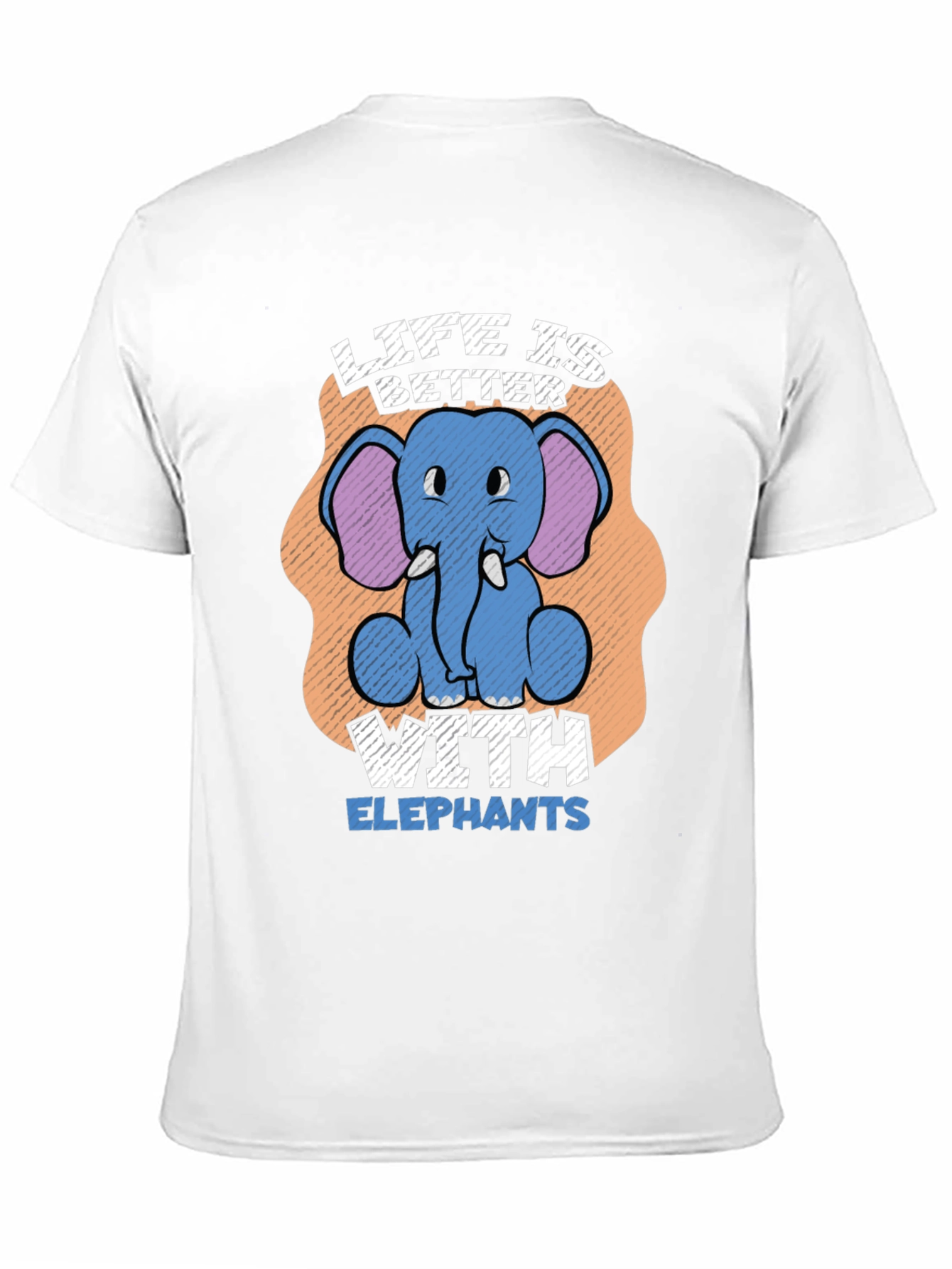 Life is Better with Elephants T-Shirt