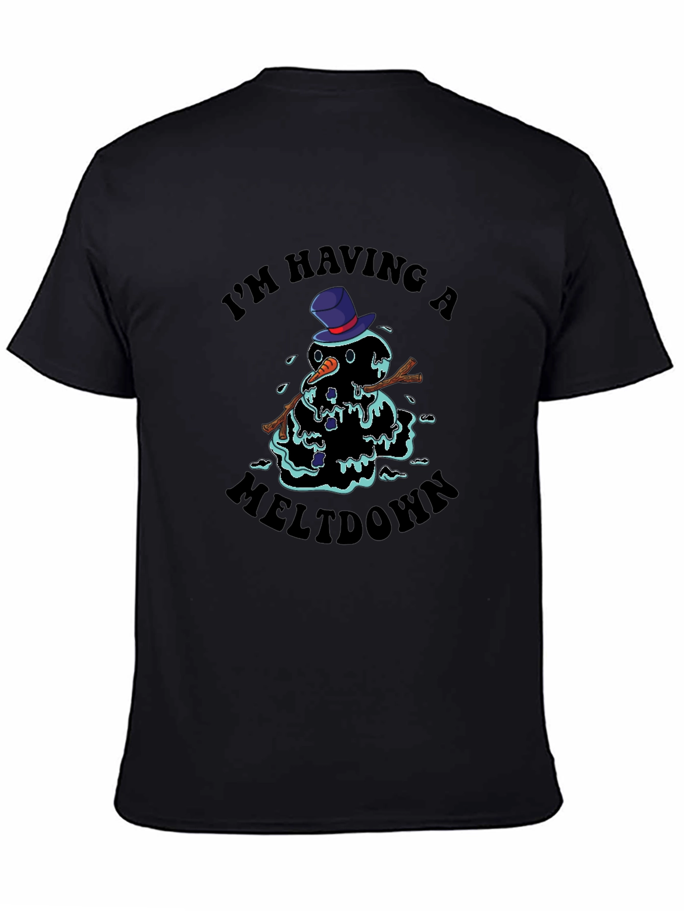 Meltdown Snowman Graphic Tee - Im Having A Meltdown T-Shirt