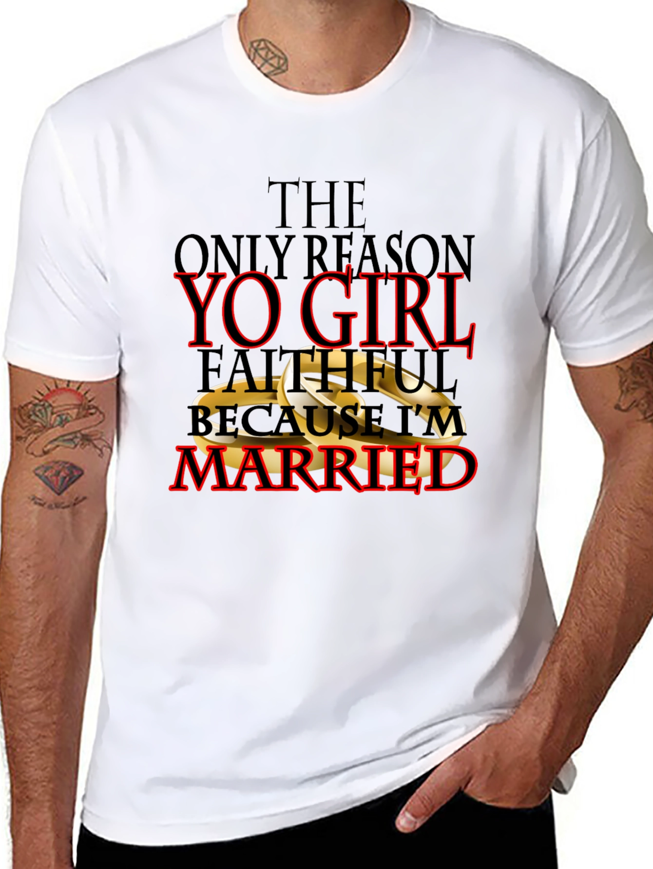 Faithful Because Im Married T-Shirt