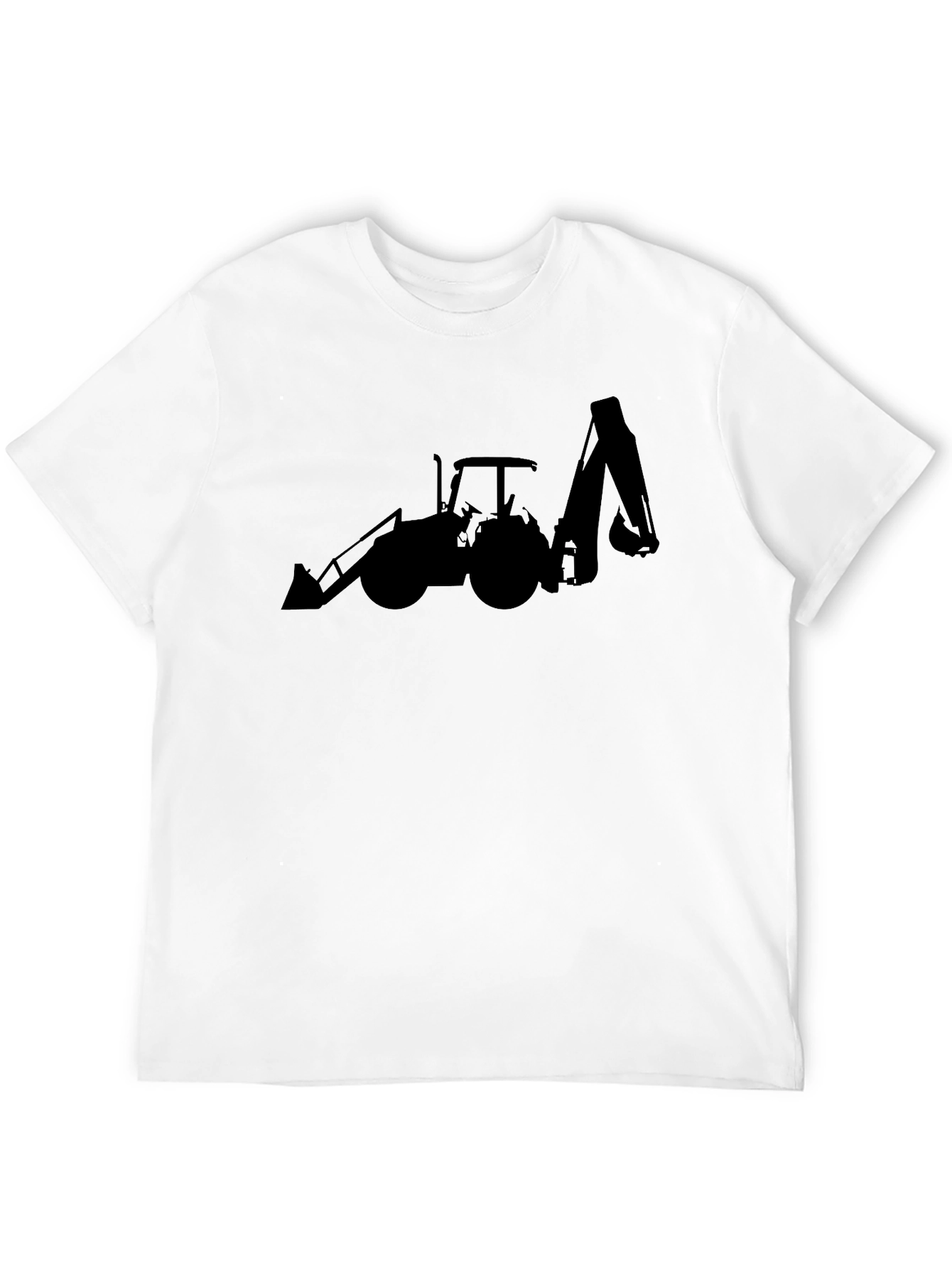 Tractor Silhouette Graphic T-Shirt
