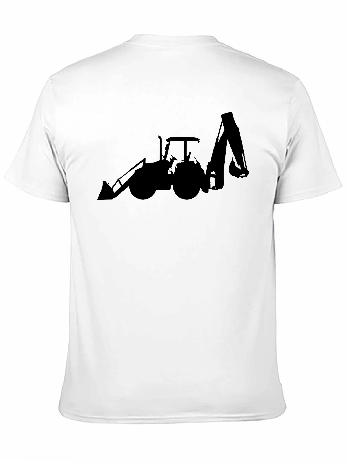 Tractor Silhouette Graphic T-Shirt