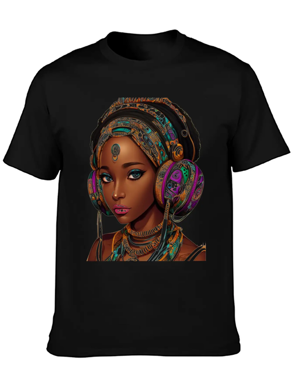 HEADPHONES AND HEADS Unisex Casual T-Shirt – Clean Design For Daily Comfort