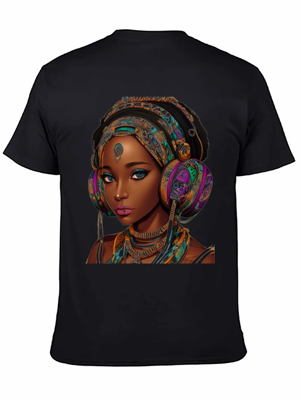 HEADPHONES AND HEADS Unisex Casual T-Shirt – Clean Design For Daily Comfort