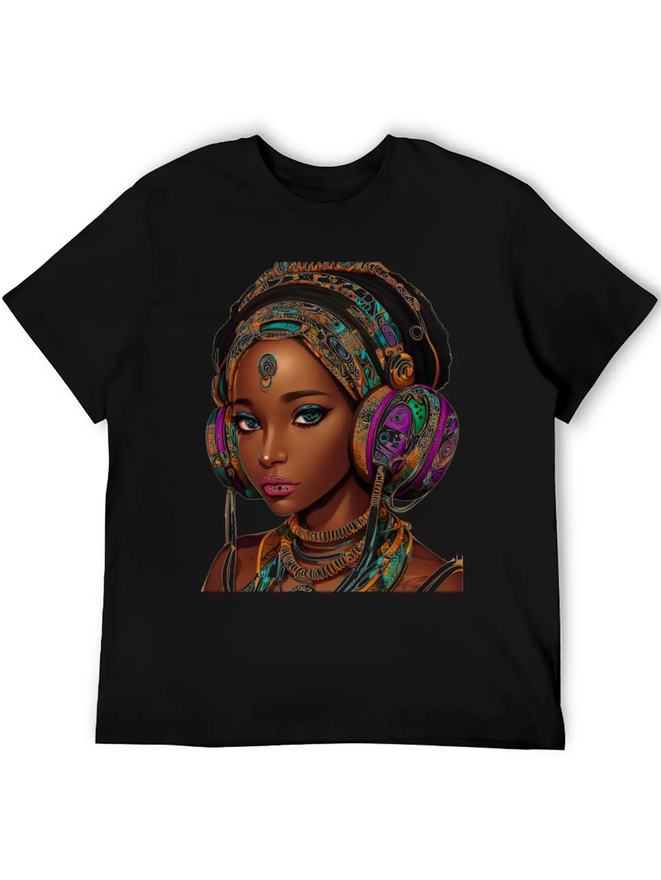 HEADPHONES AND HEADS Unisex Casual T-Shirt – Clean Design For Daily Comfort