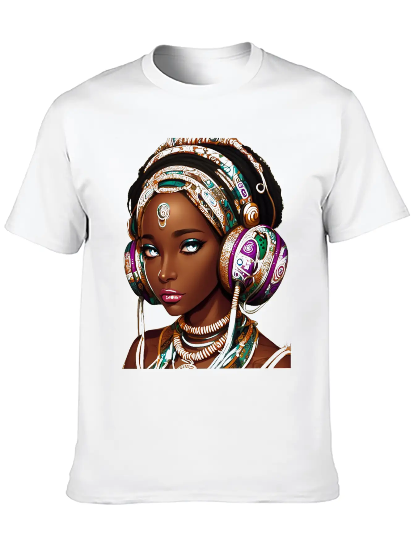 HEADPHONES AND HEADS Unisex Casual T-Shirt – Clean Design For Daily Comfort