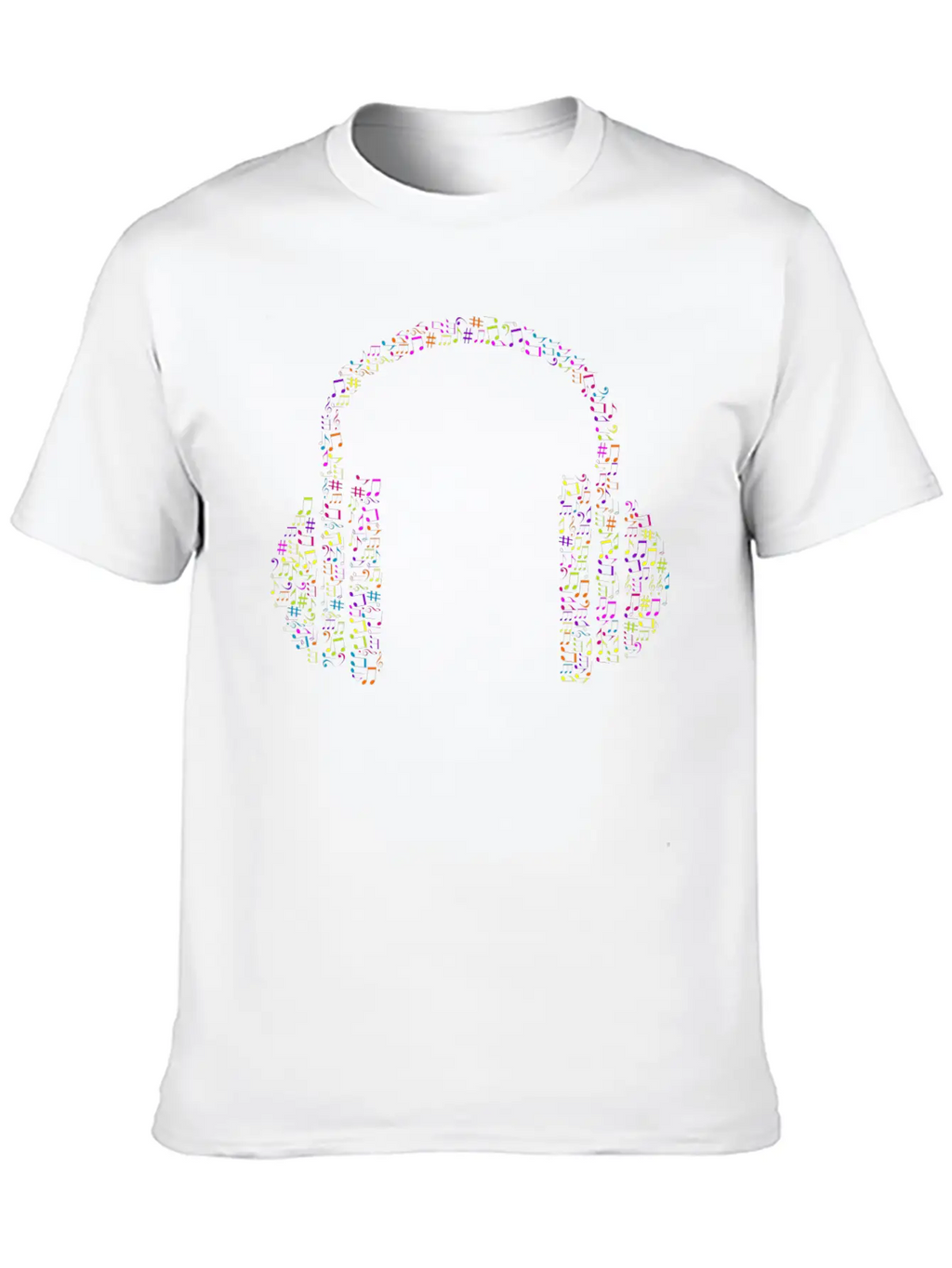 Headphones Essential Cotton Tee For Daily Outfits – Unisex Style
