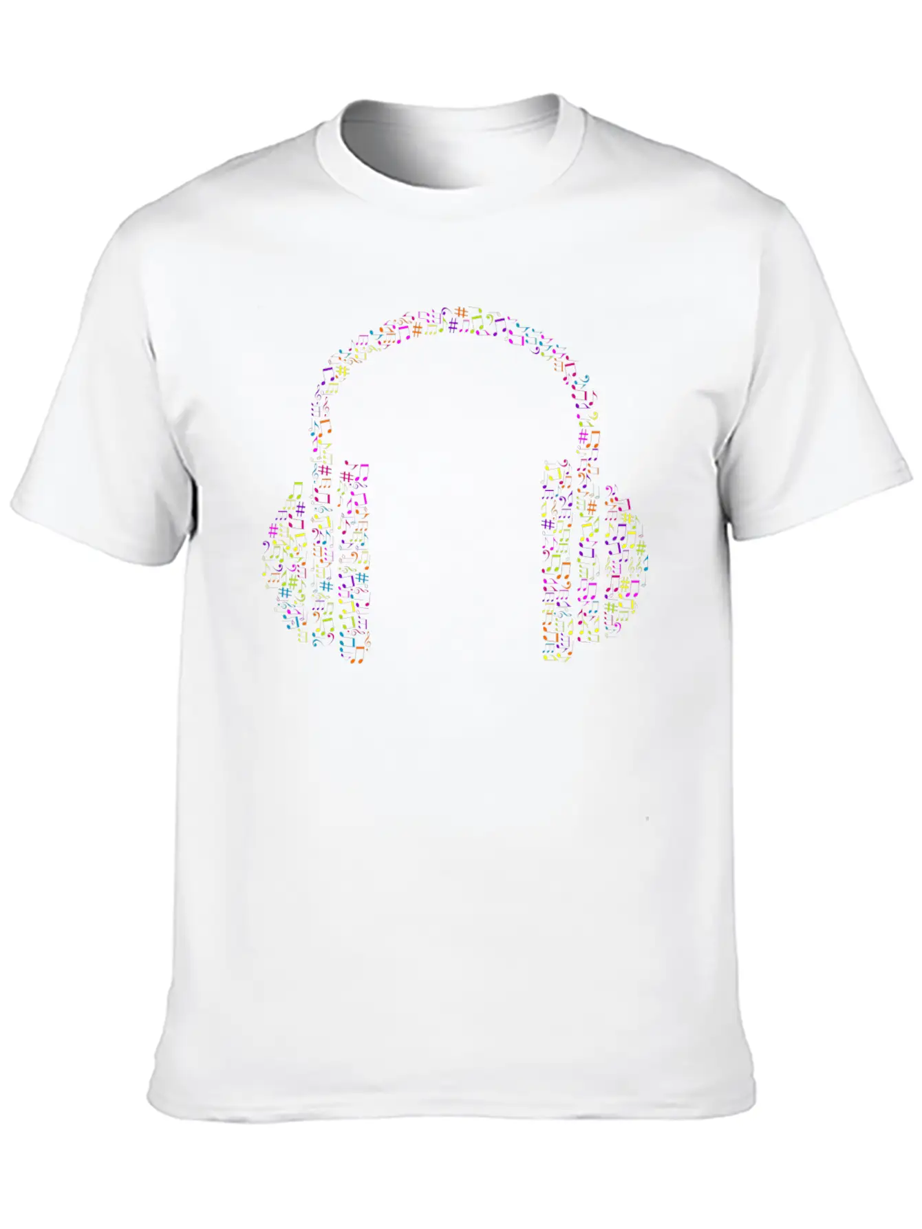 Headphones Essential Cotton Tee For Daily Outfits – Unisex Style