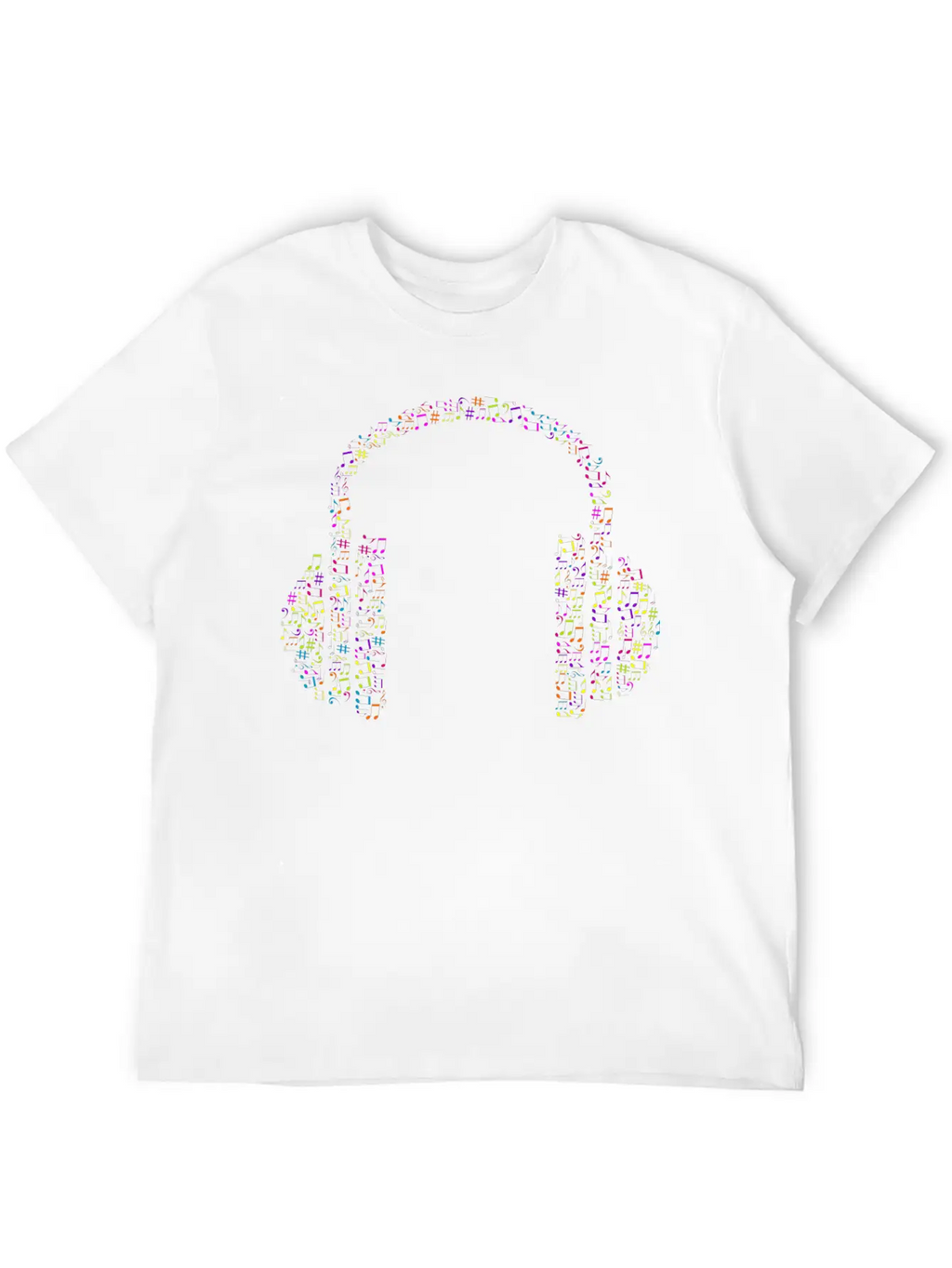 Headphones Essential Cotton Tee For Daily Outfits – Unisex Style