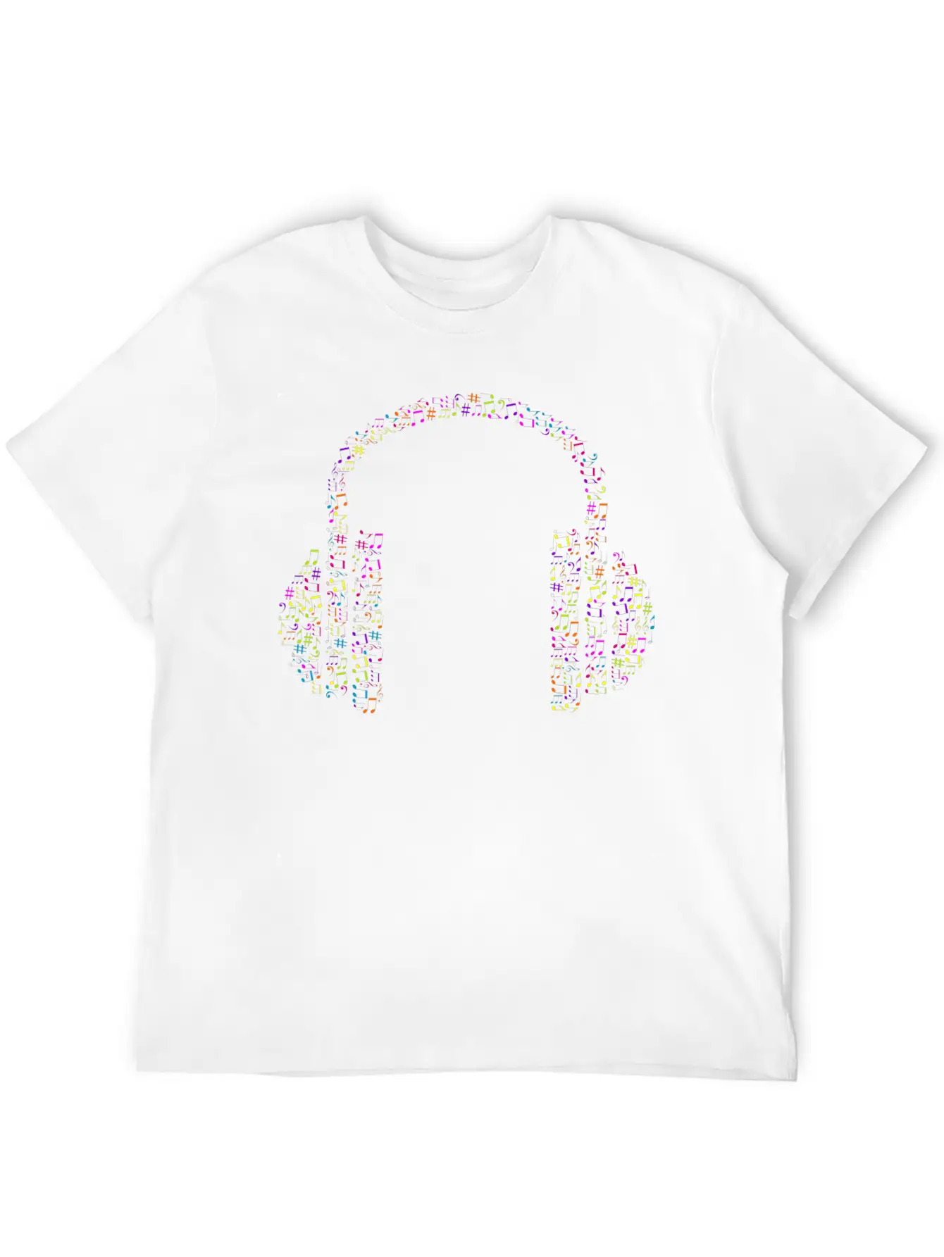Headphones Essential Cotton Tee For Daily Outfits – Unisex Style