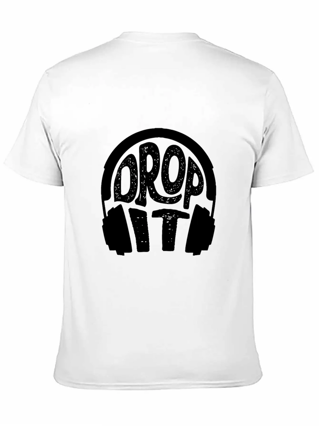 Headphones Music Casual Graphic T-Shirt – Simple And Comfortable Daily Wear