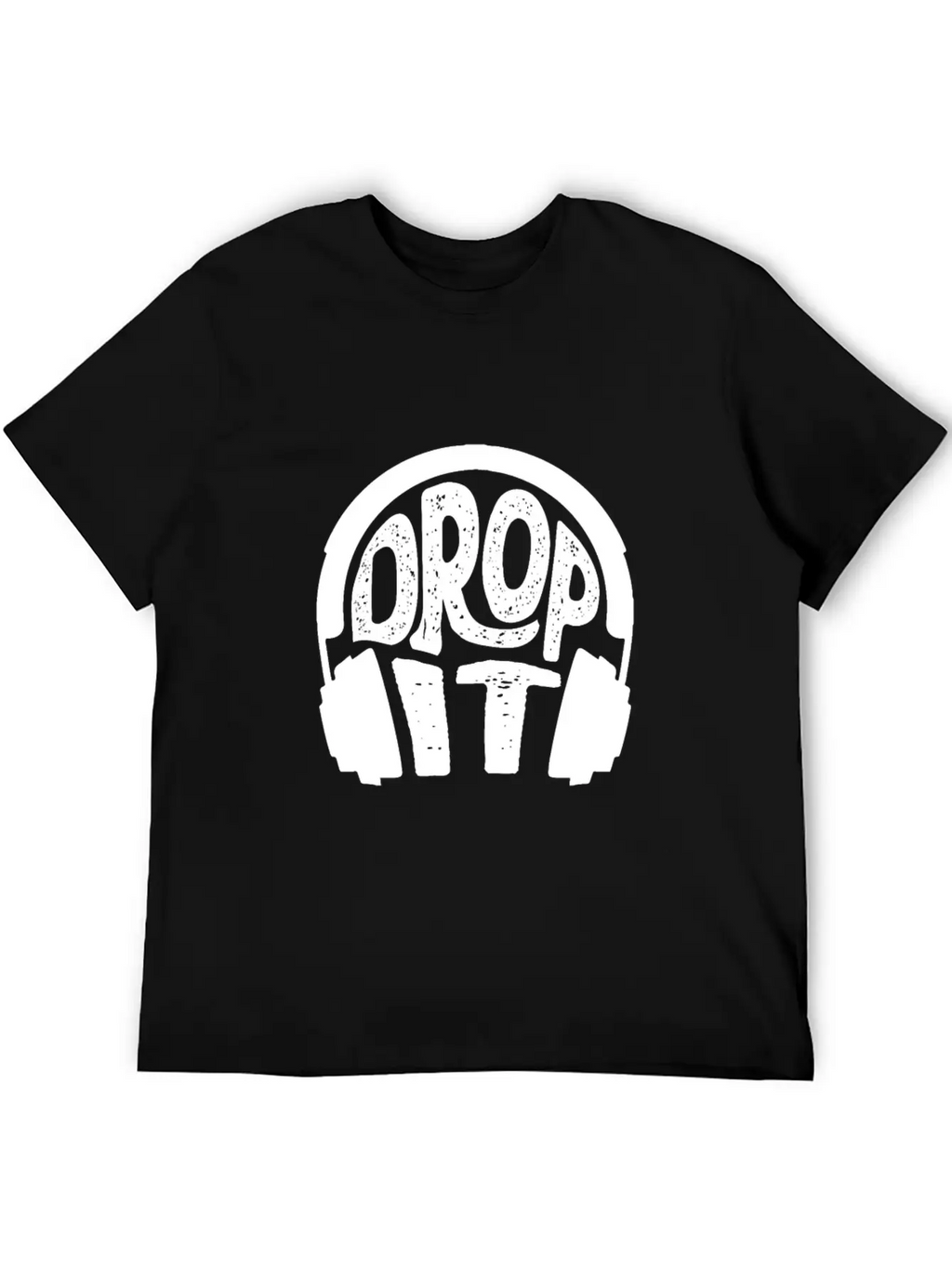 Headphones Music Casual Graphic T-Shirt – Simple And Comfortable Daily Wear