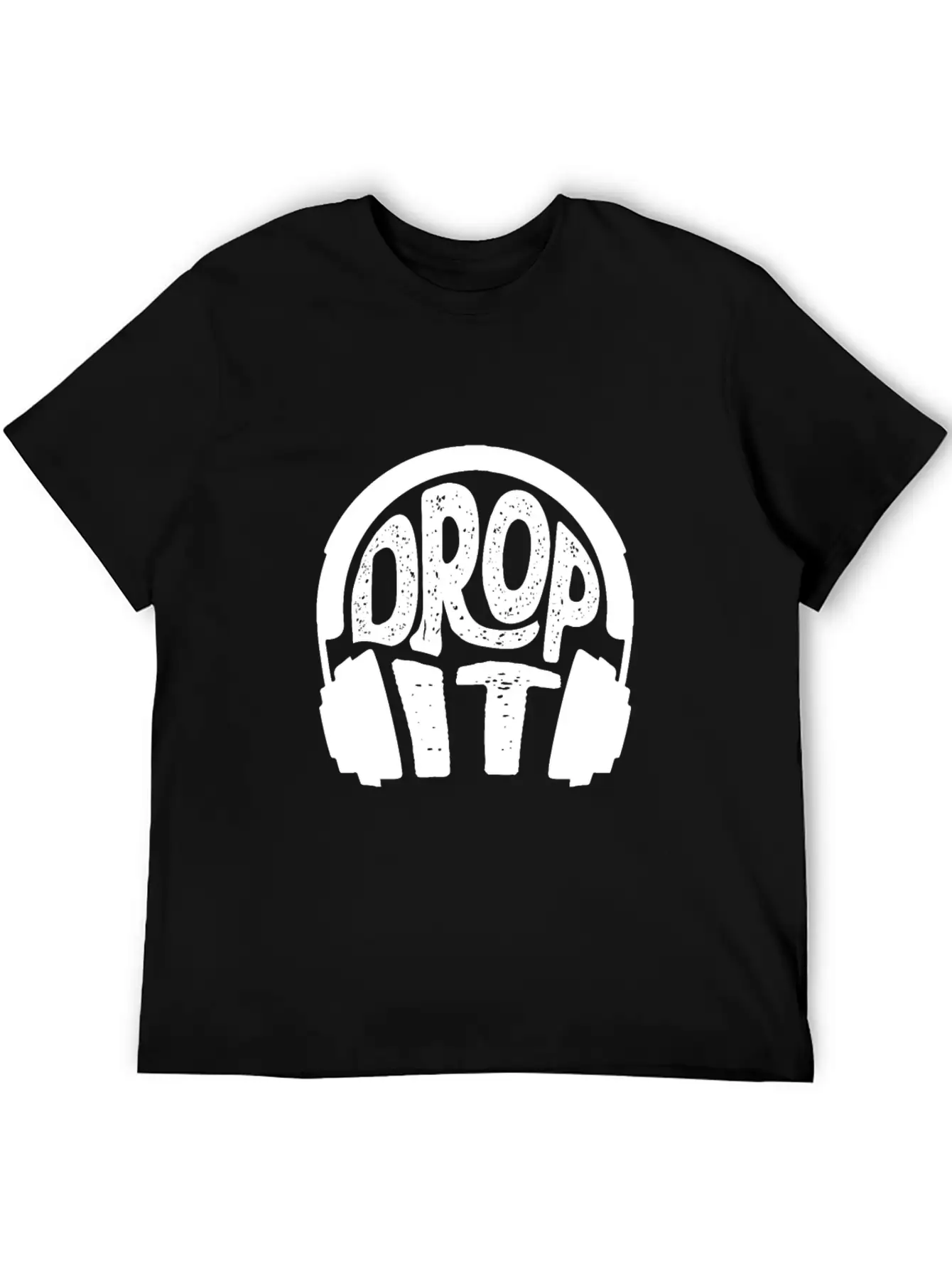 Headphones Music Casual Graphic T-Shirt – Simple And Comfortable Daily Wear